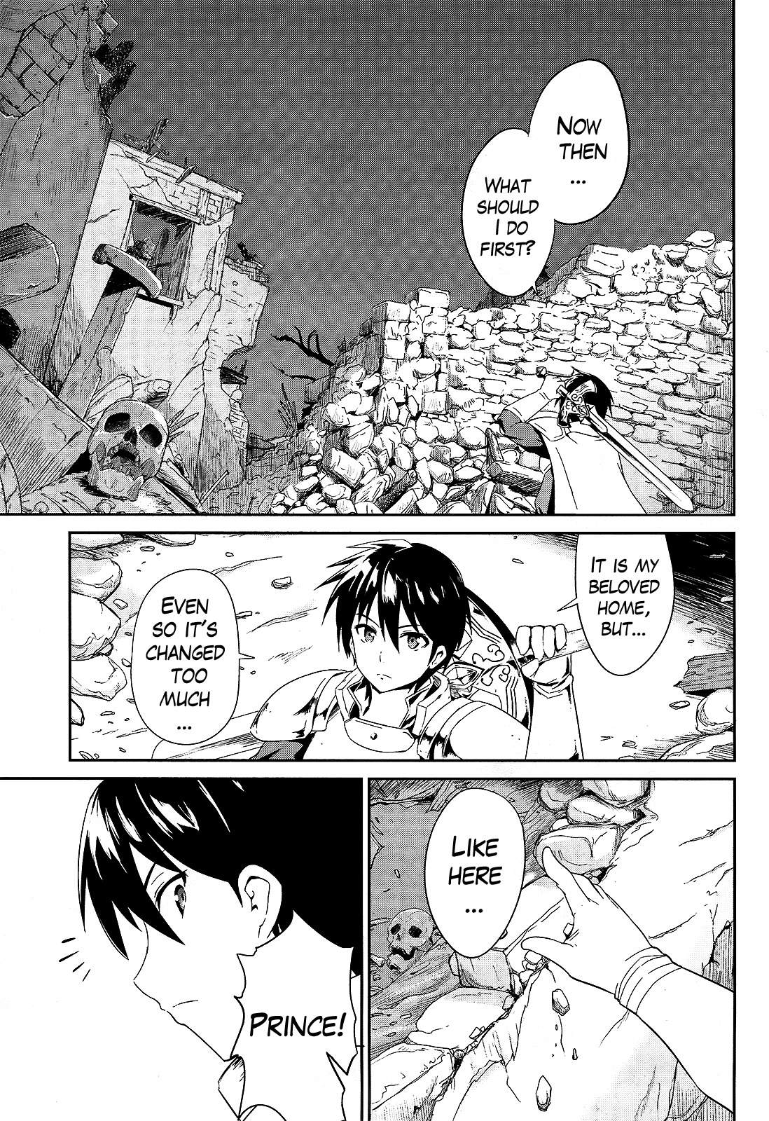 Sennen Sensou Aigis - Eiyuu no Kizuna Chapter 1 page 4 - Chapter 1