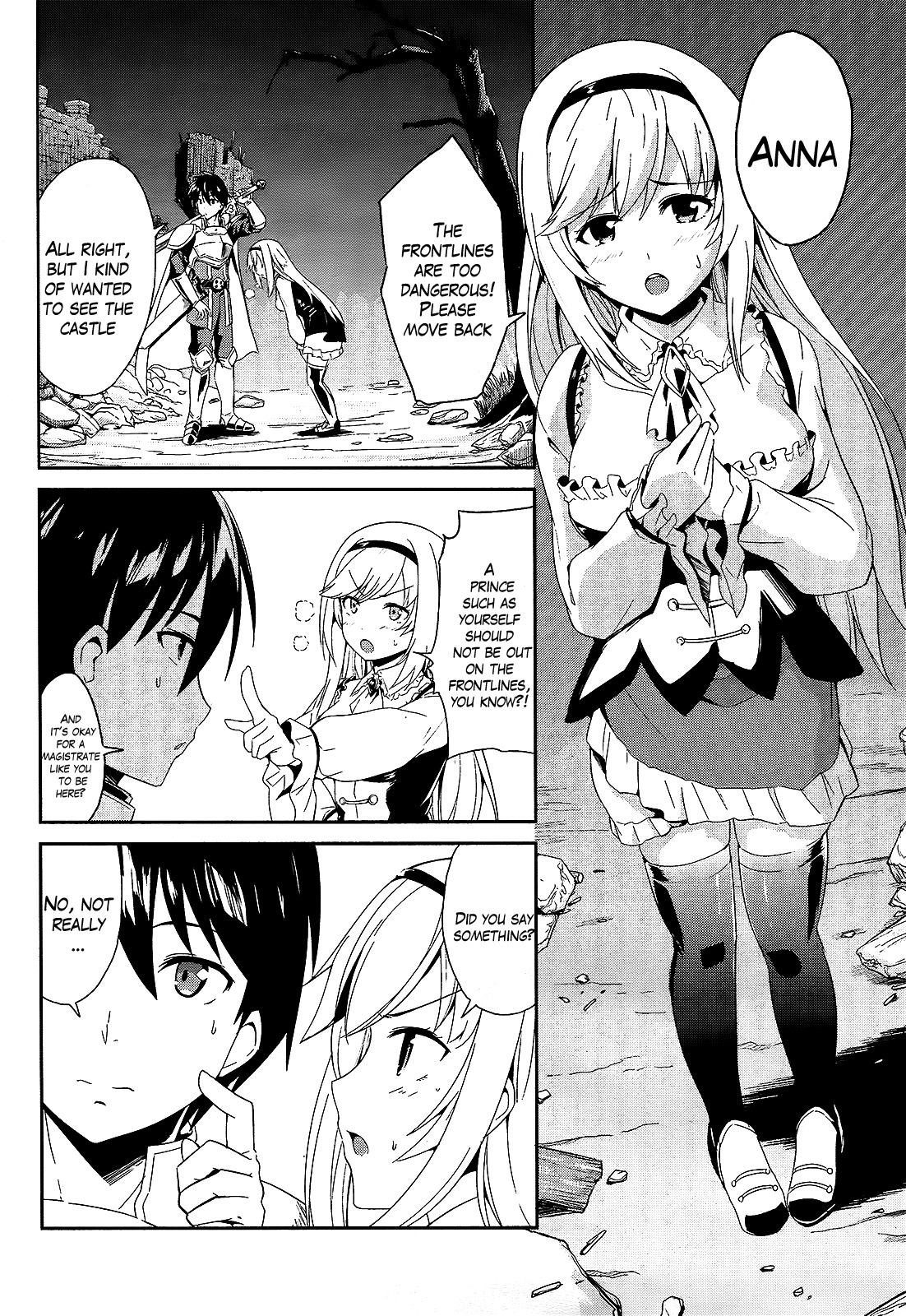 Sennen Sensou Aigis - Eiyuu no Kizuna Chapter 1 page 5 - Chapter 1
