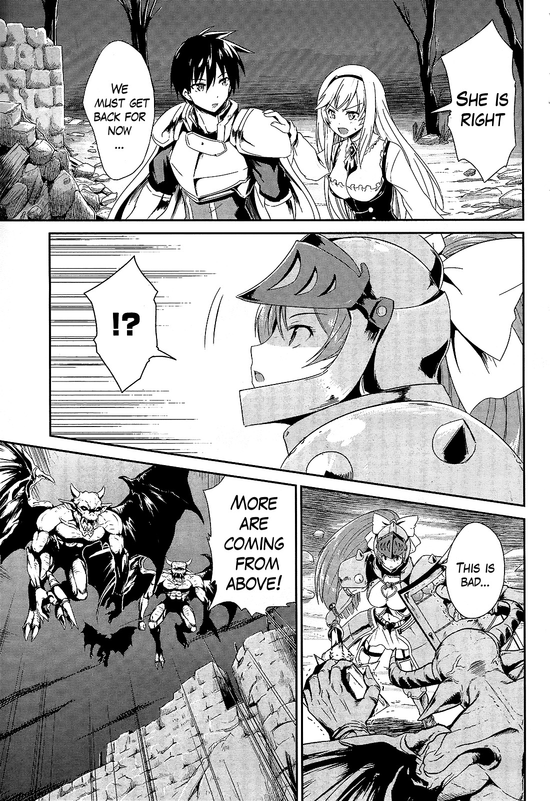 Sennen Sensou Aigis - Eiyuu no Kizuna Chapter 1 page 8 - Chapter 1