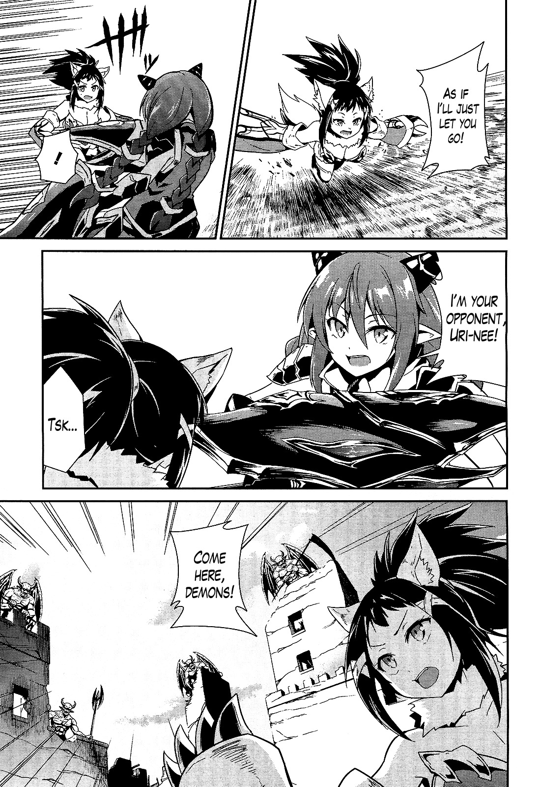 Sennen Sensou Aigis - Eiyuu no Kizuna Chapter 10 page 7 - Chapter 10