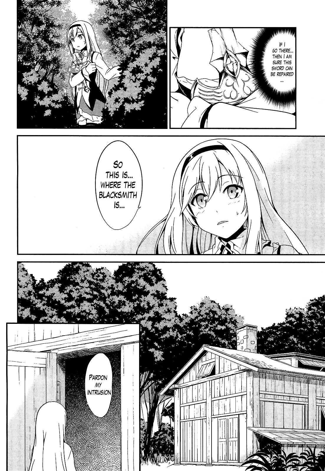 Sennen Sensou Aigis - Eiyuu no Kizuna Chapter 11 page 12 - Chapter 11