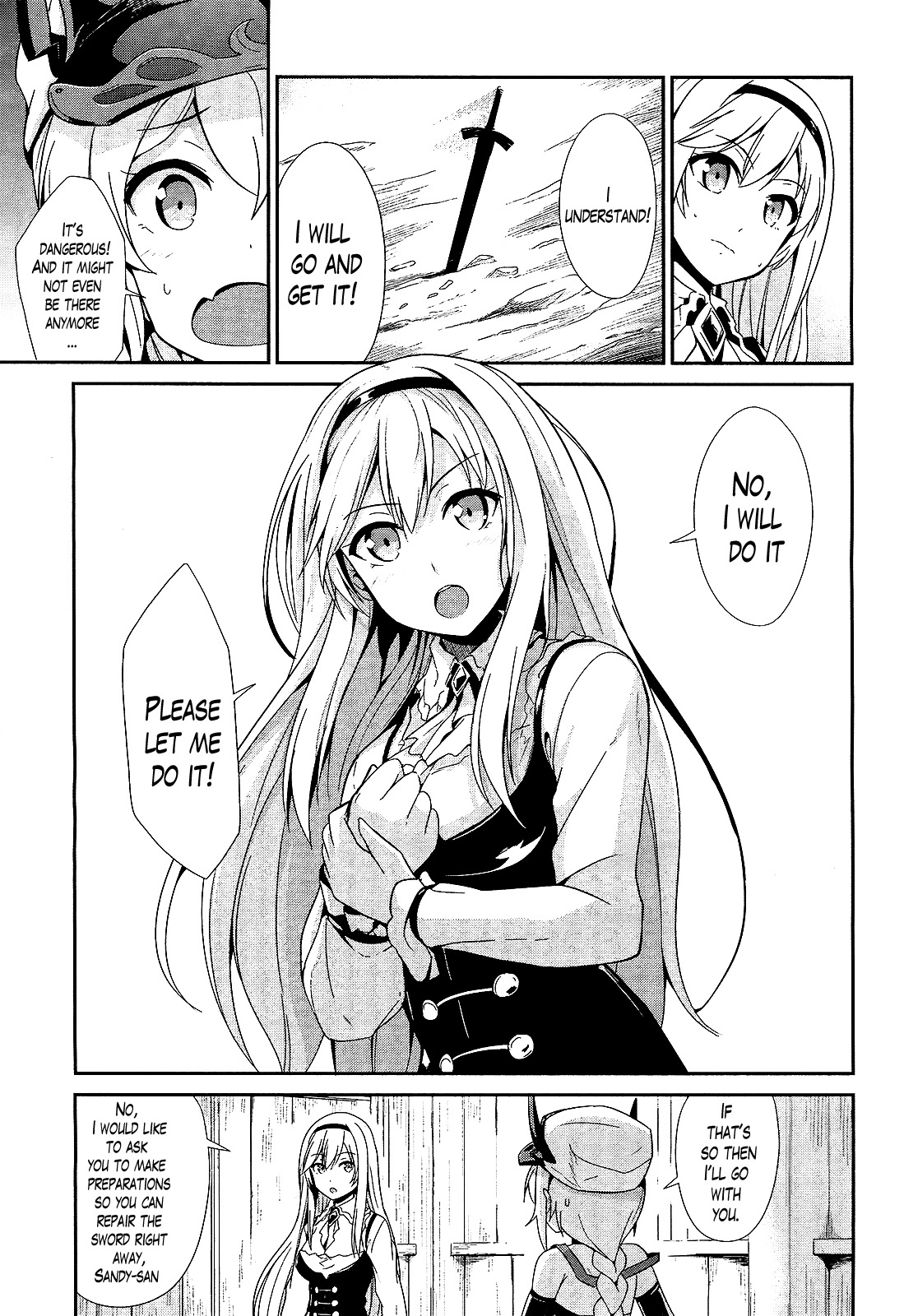 Sennen Sensou Aigis - Eiyuu no Kizuna Chapter 11 page 21 - Chapter 11