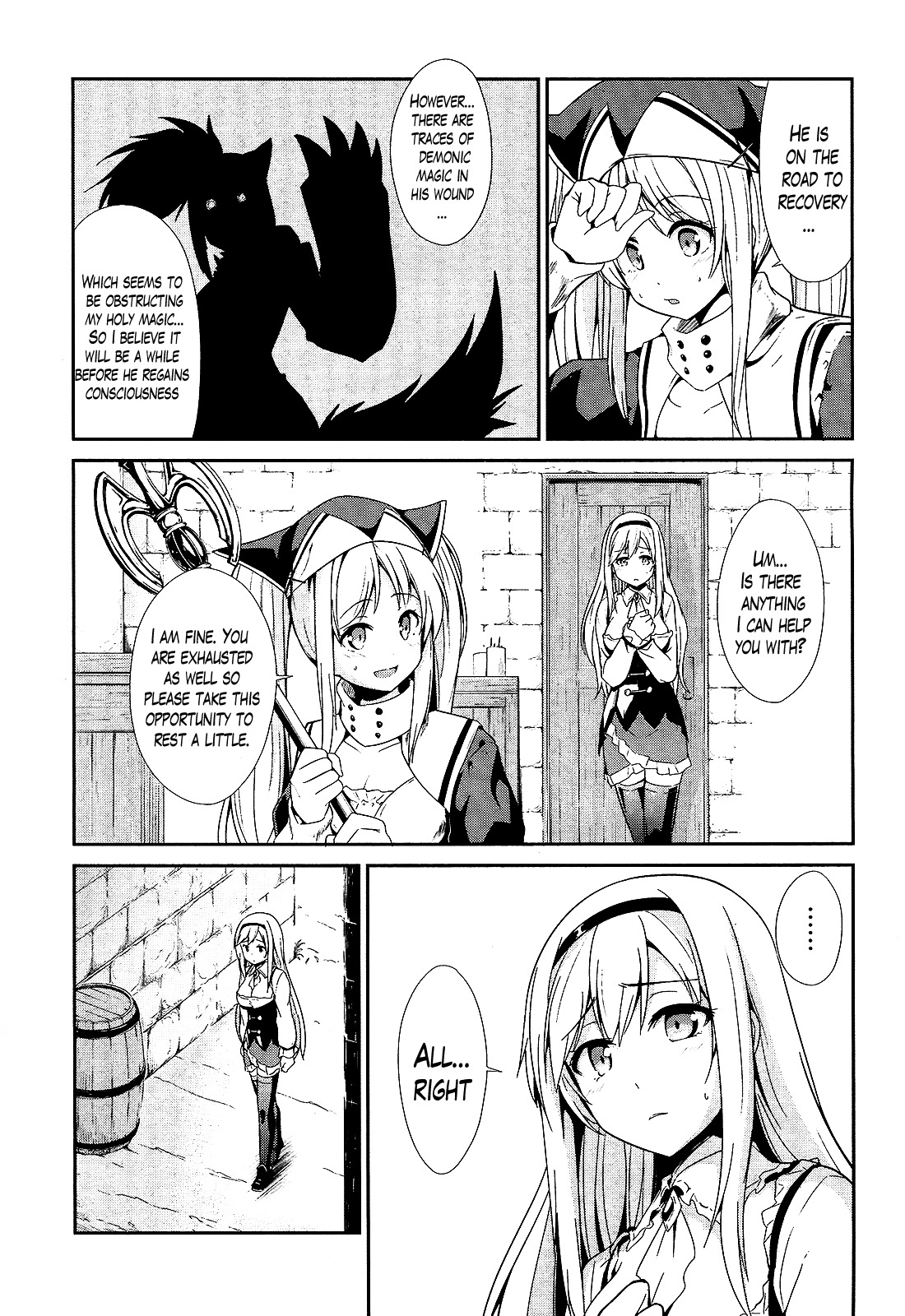 Sennen Sensou Aigis - Eiyuu no Kizuna Chapter 11 page 3 - Chapter 11