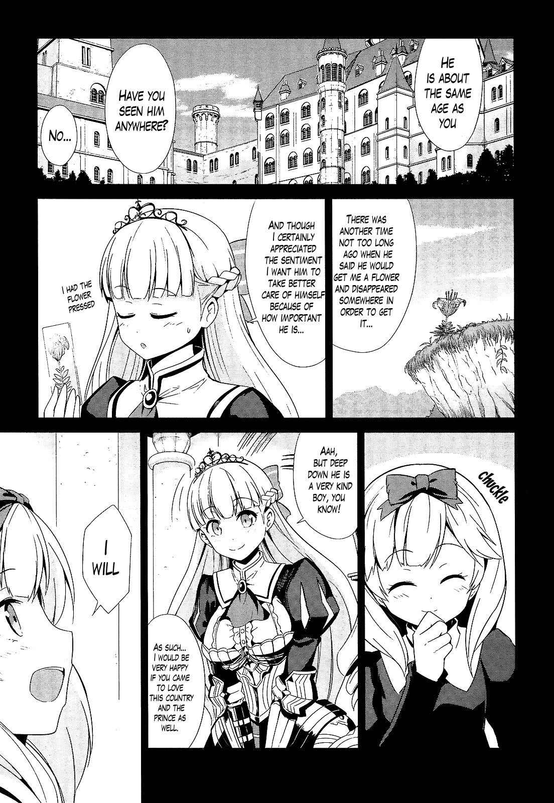 Sennen Sensou Aigis - Eiyuu no Kizuna Chapter 12 page 5 - Chapter 12