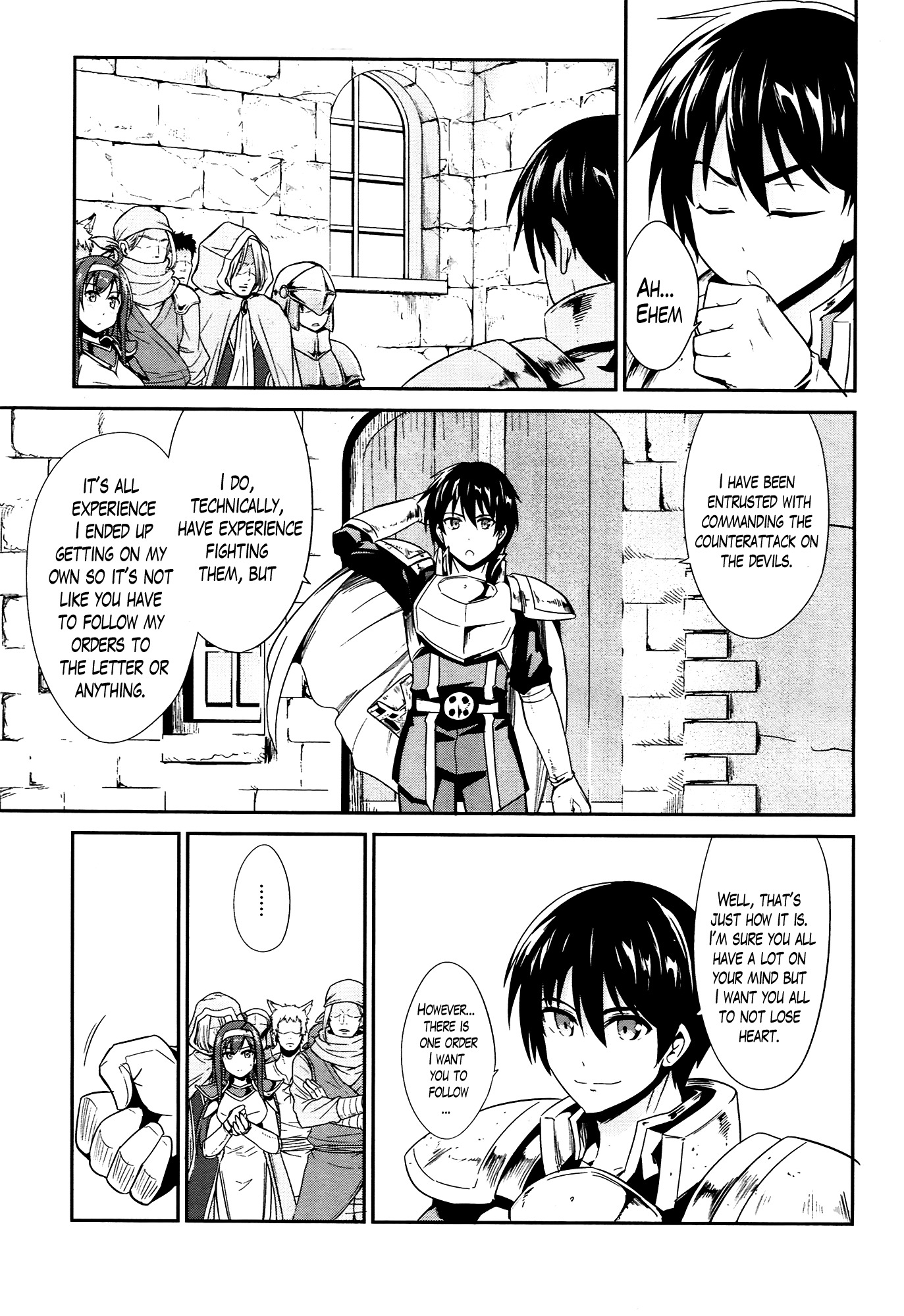 Sennen Sensou Aigis - Eiyuu no Kizuna Chapter 14 page 17 - Chapter 14