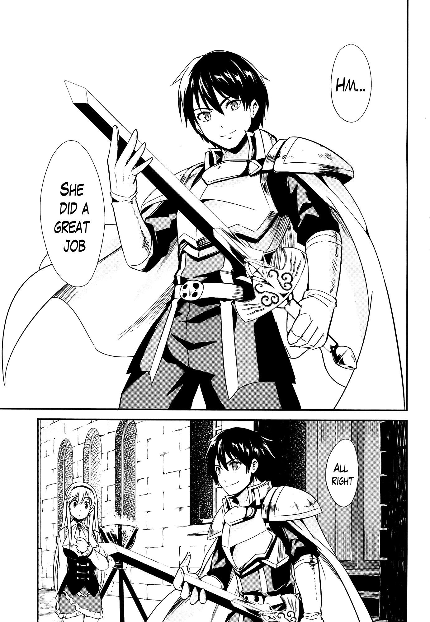 Sennen Sensou Aigis - Eiyuu no Kizuna Chapter 14 page 21 - Chapter 14