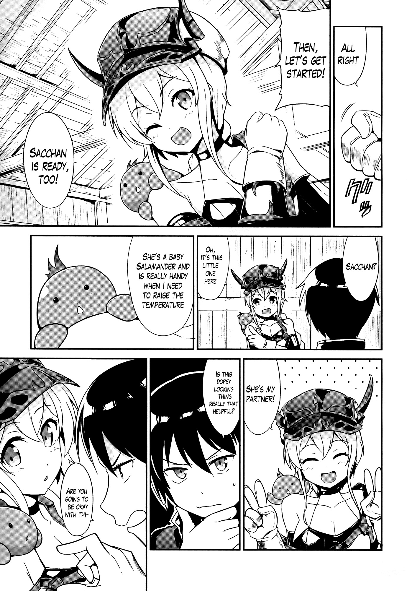Sennen Sensou Aigis - Eiyuu no Kizuna Chapter 14 page 3 - Chapter 14