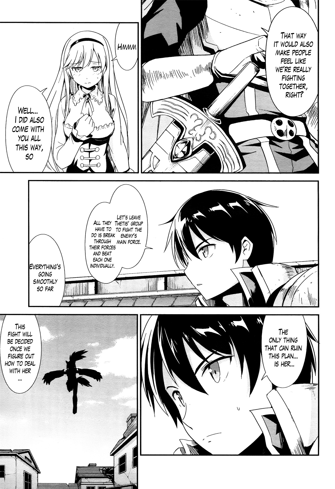 Sennen Sensou Aigis - Eiyuu no Kizuna Chapter 15 page 24 - Chapter 15
