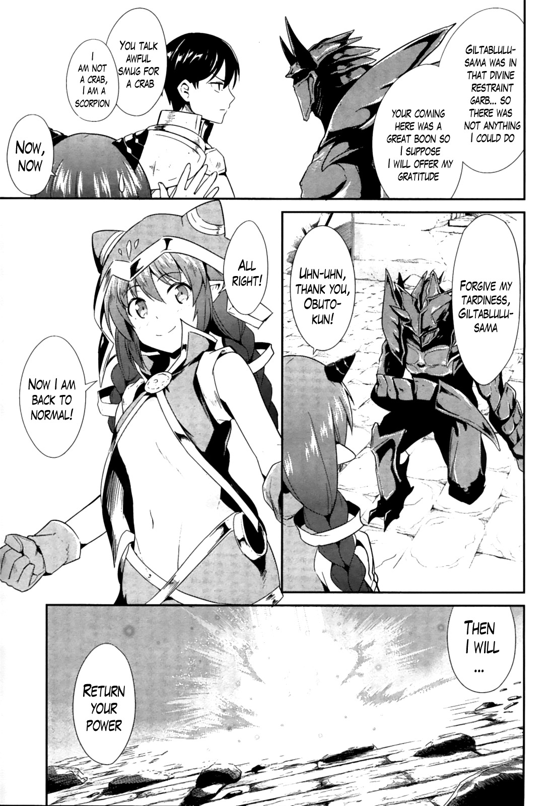 Sennen Sensou Aigis - Eiyuu no Kizuna Chapter 16 page 35 - Chapter 16