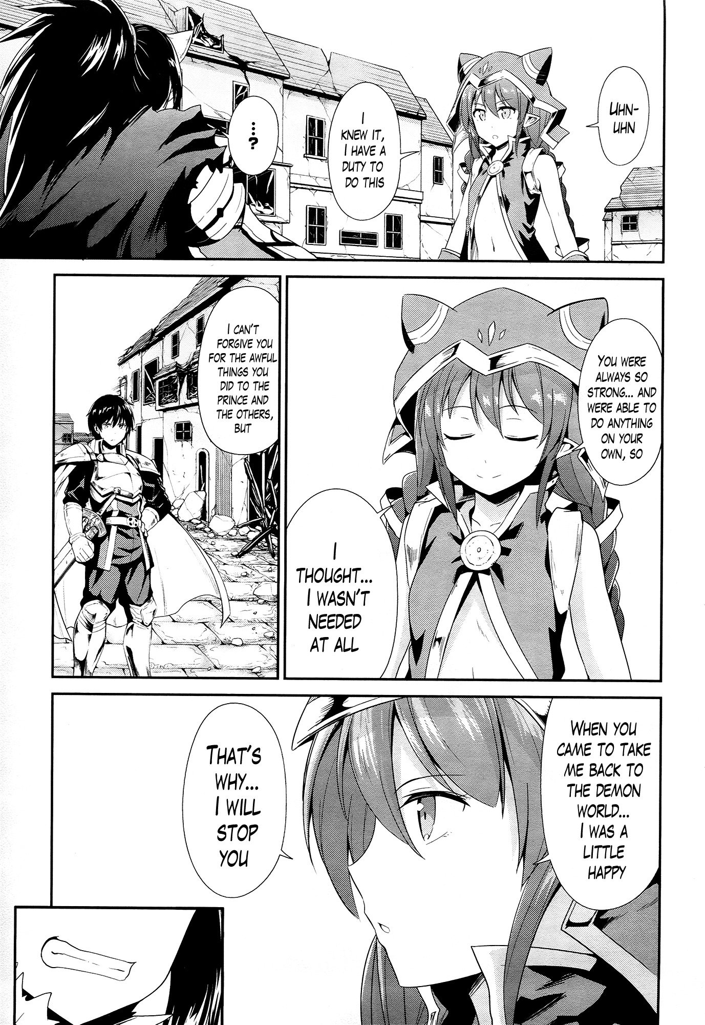 Sennen Sensou Aigis - Eiyuu no Kizuna Chapter 17 page 22 - Chapter 17