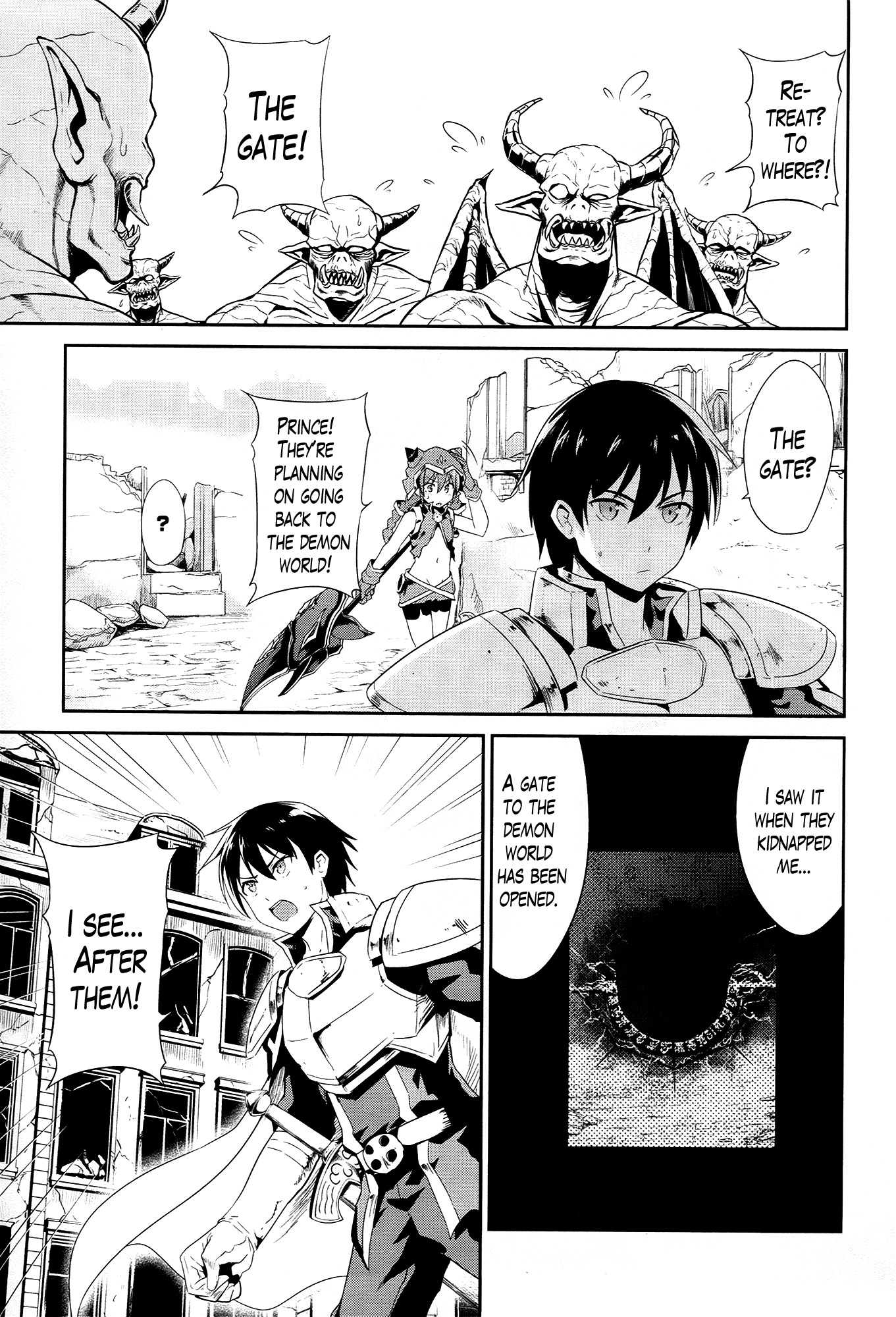 Sennen Sensou Aigis - Eiyuu no Kizuna Chapter 17 page 34 - Chapter 17