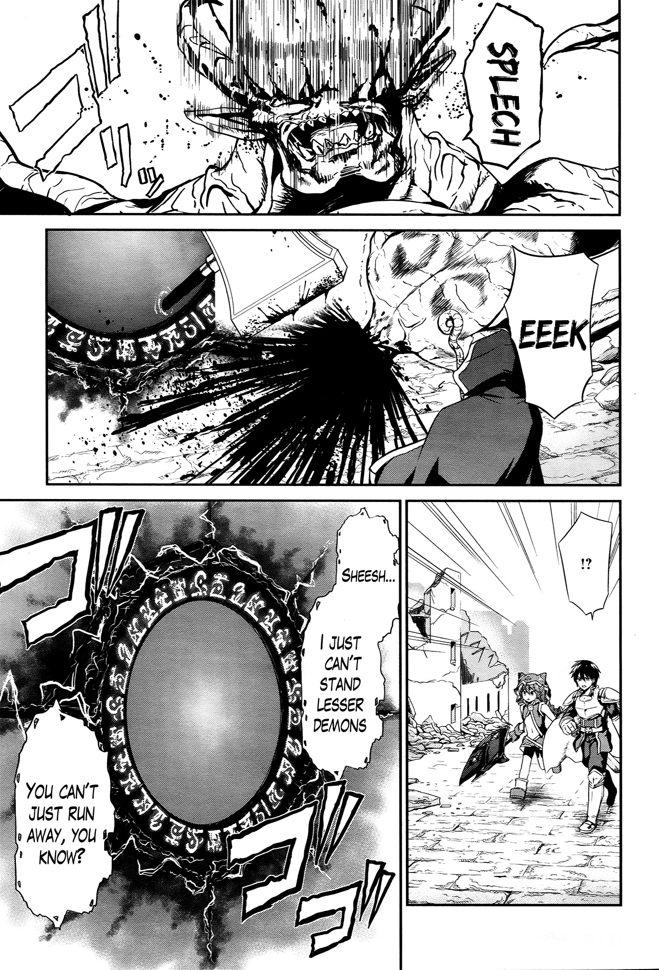 Sennen Sensou Aigis - Eiyuu no Kizuna Chapter 17 page 36 - Chapter 17