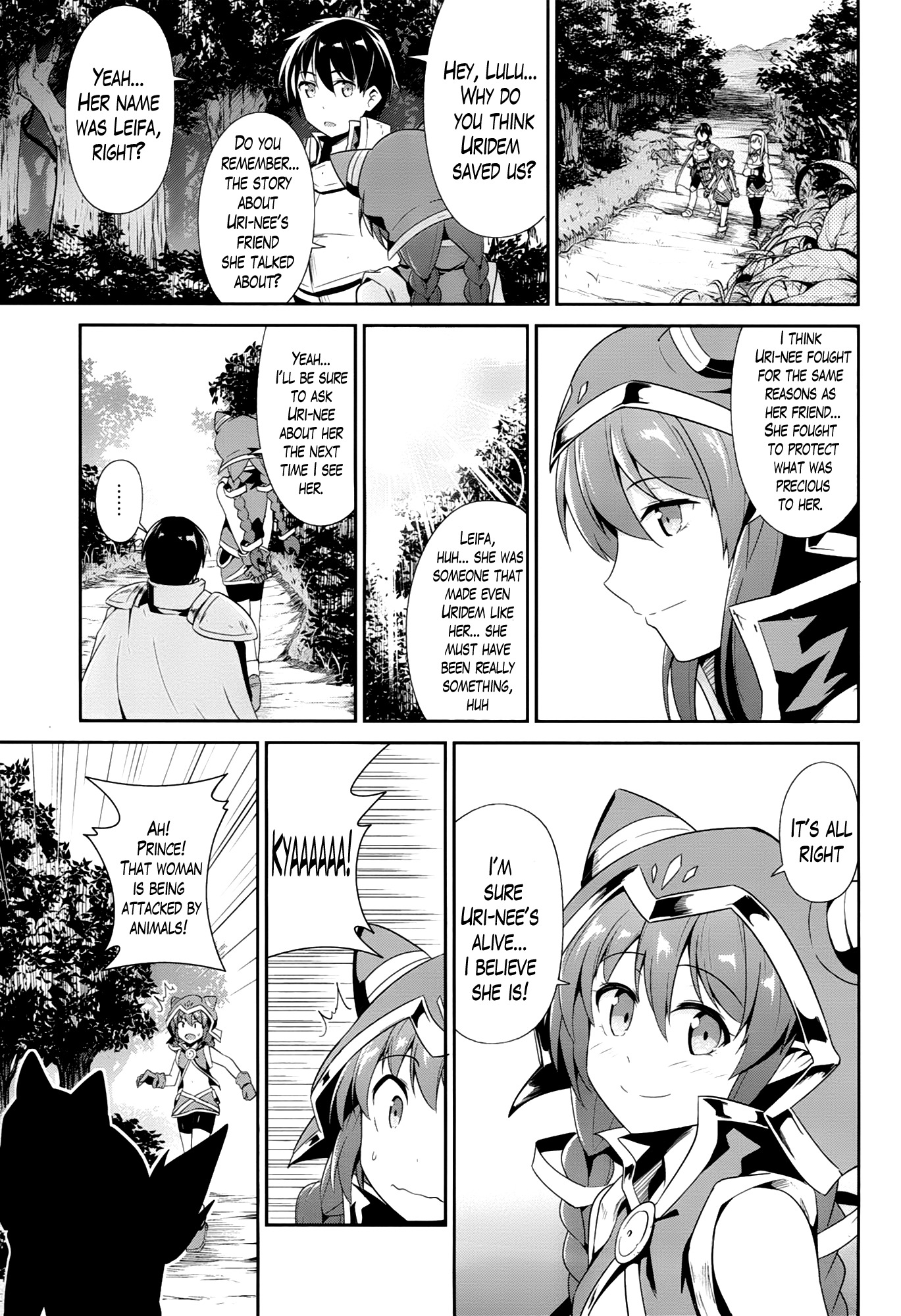Sennen Sensou Aigis - Eiyuu no Kizuna Chapter 18 page 25 - Chapter 18