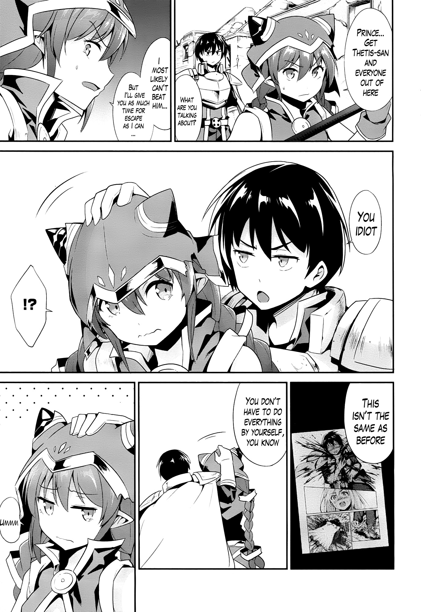 Sennen Sensou Aigis - Eiyuu no Kizuna Chapter 18 page 9 - Chapter 18