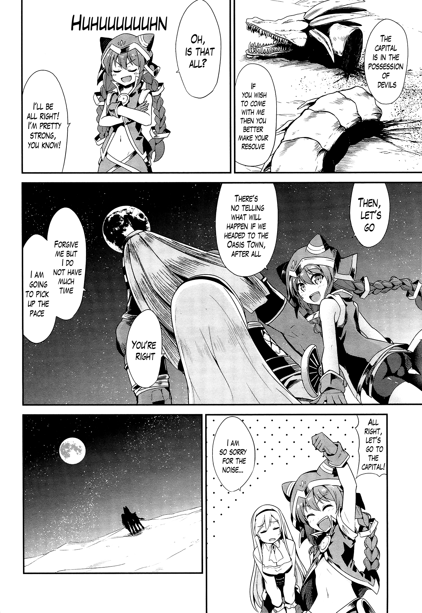 Sennen Sensou Aigis - Eiyuu no Kizuna Chapter 21 page 8 - Chapter 21