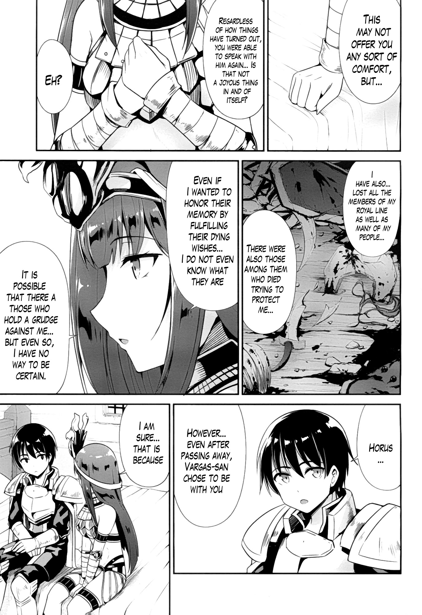 Sennen Sensou Aigis - Eiyuu no Kizuna Chapter 22 page 23 - Chapter 22