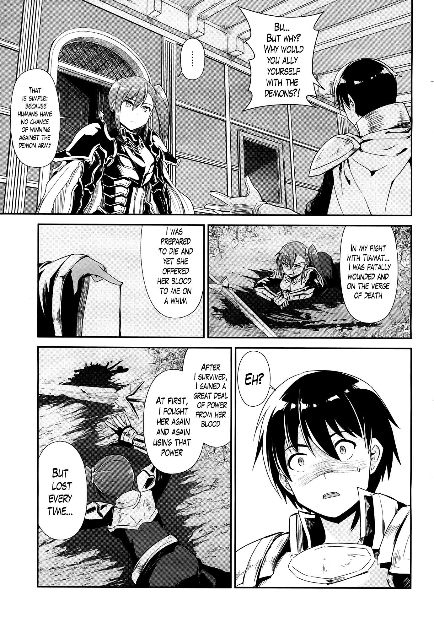 Sennen Sensou Aigis - Eiyuu no Kizuna Chapter 23 page 19 - Chapter 23