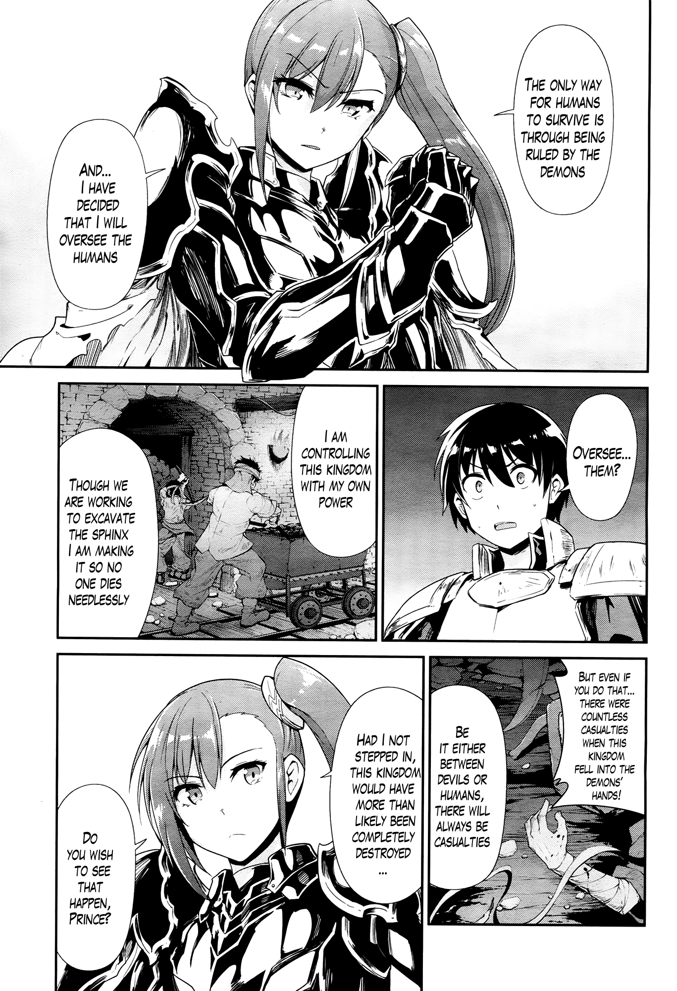 Sennen Sensou Aigis - Eiyuu no Kizuna Chapter 23 page 21 - Chapter 23