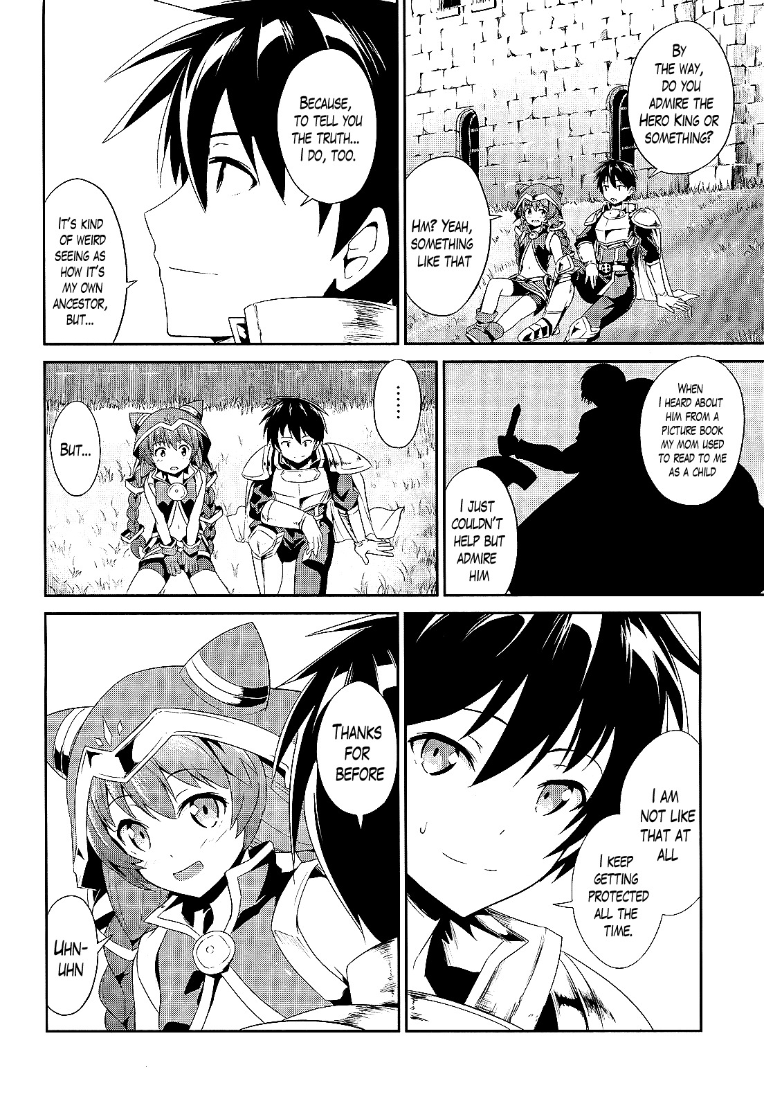 Sennen Sensou Aigis - Eiyuu no Kizuna Chapter 3 page 14 - Chapter 3