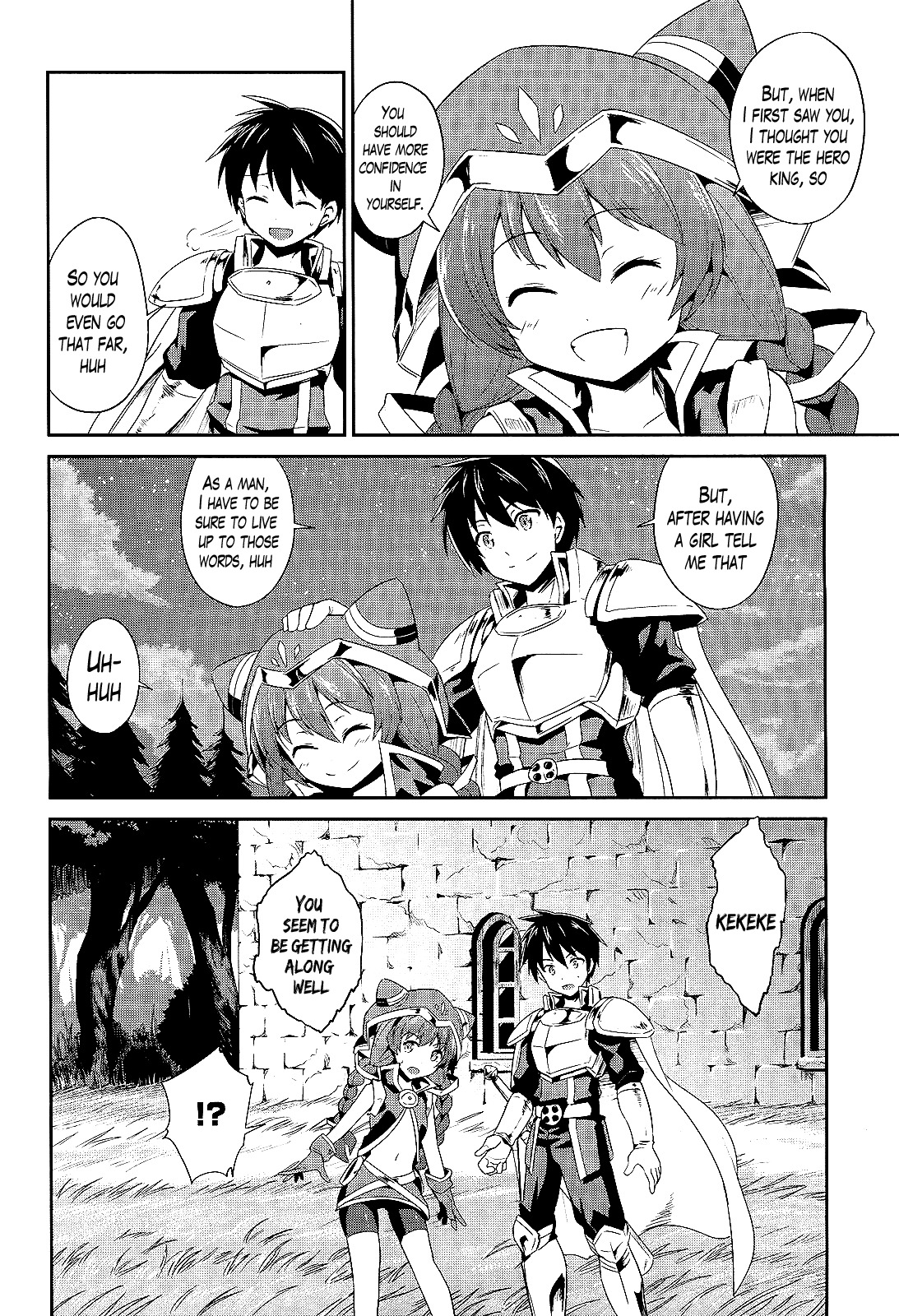 Sennen Sensou Aigis - Eiyuu no Kizuna Chapter 3 page 16 - Chapter 3