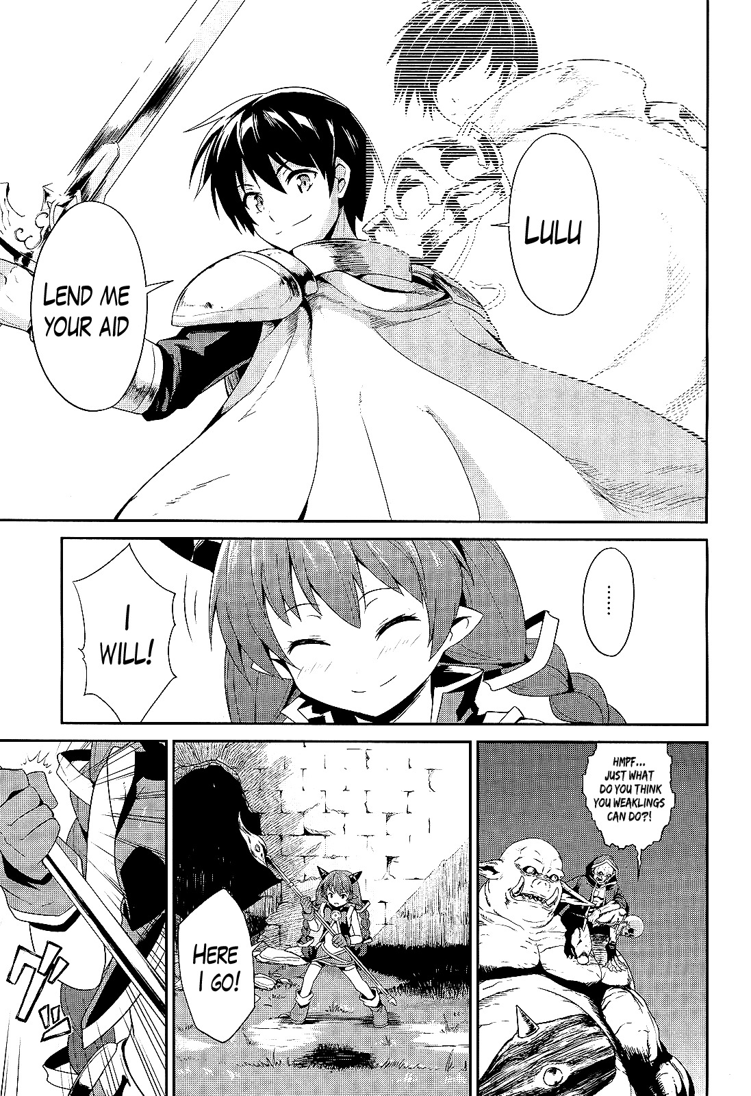 Sennen Sensou Aigis - Eiyuu no Kizuna Chapter 3 page 25 - Chapter 3