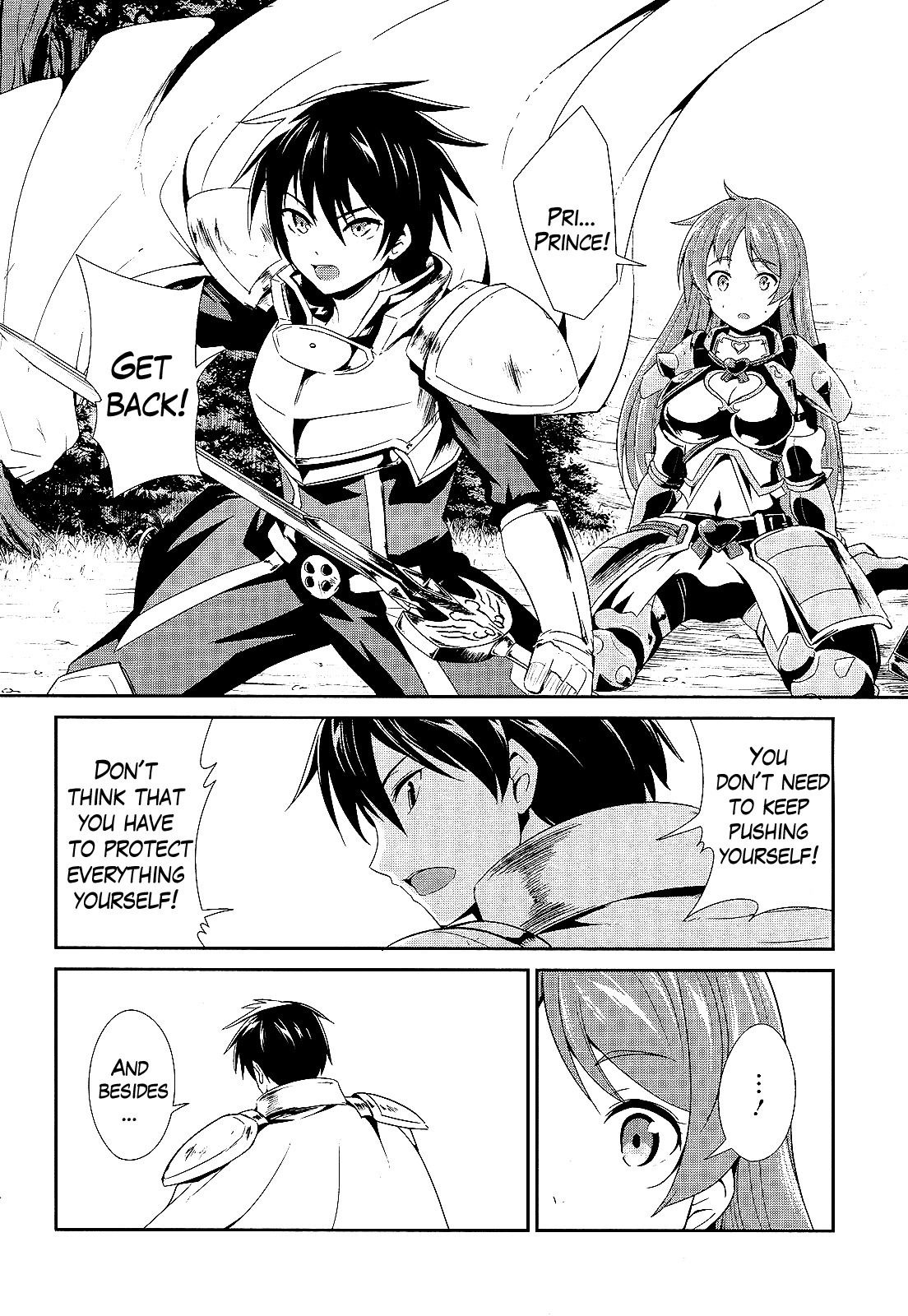 Sennen Sensou Aigis - Eiyuu no Kizuna Chapter 4 page 24 - Chapter 4