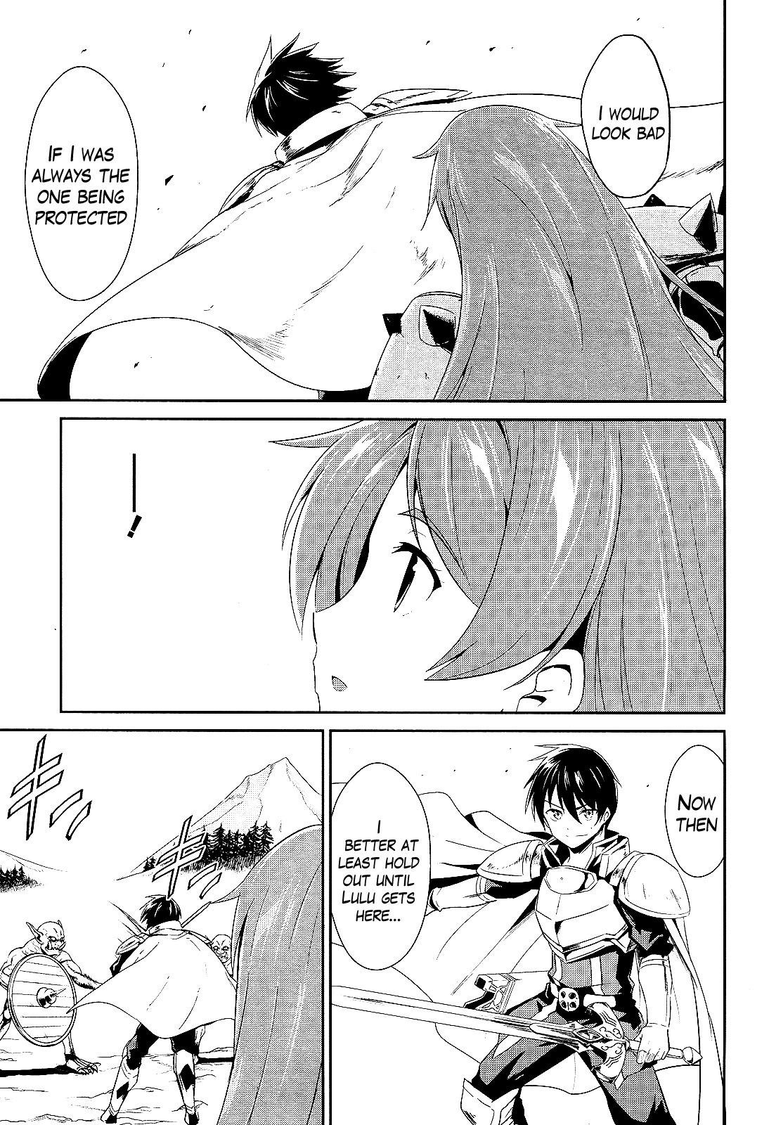 Sennen Sensou Aigis - Eiyuu no Kizuna Chapter 4 page 25 - Chapter 4