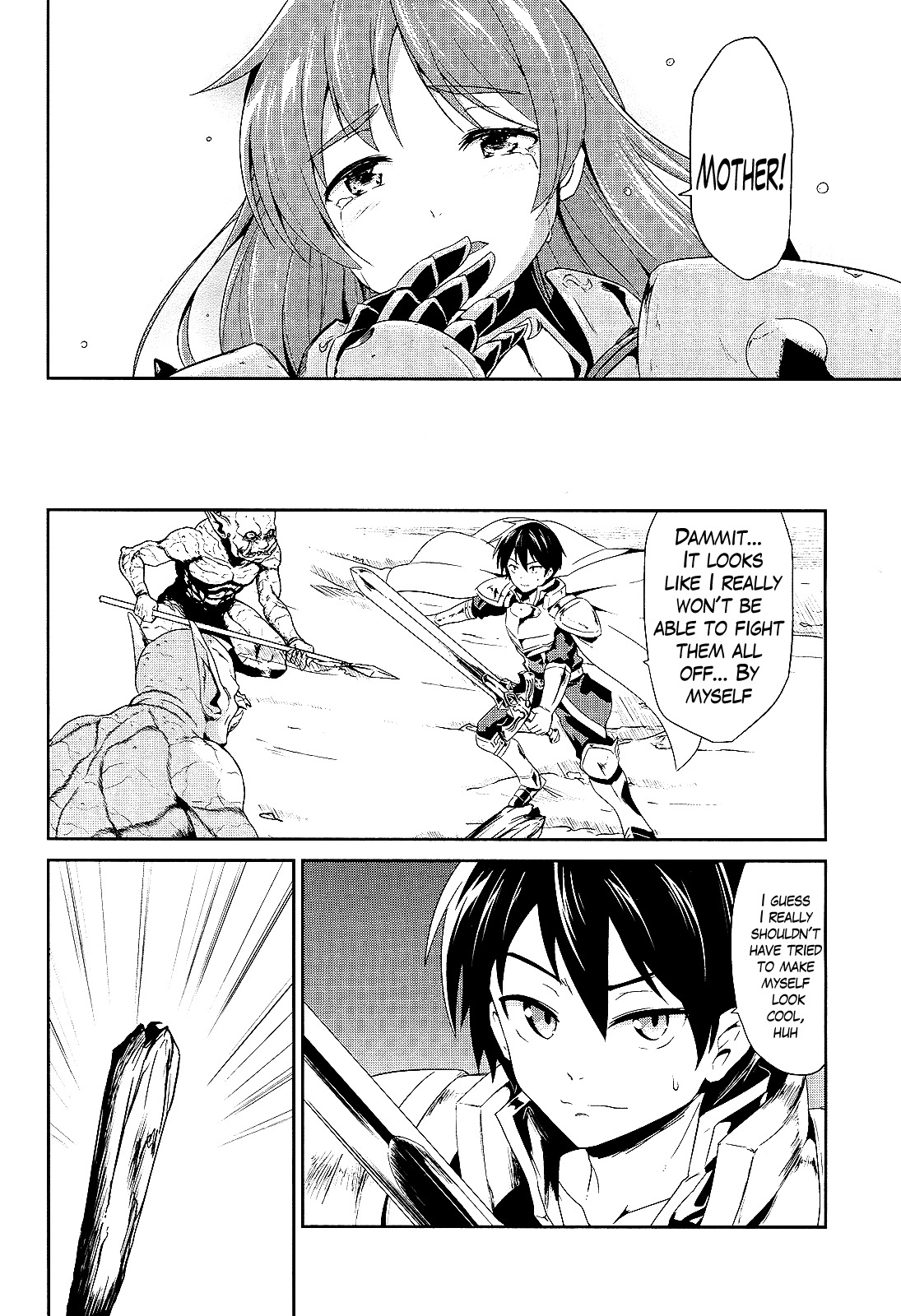 Sennen Sensou Aigis - Eiyuu no Kizuna Chapter 4 page 28 - Chapter 4