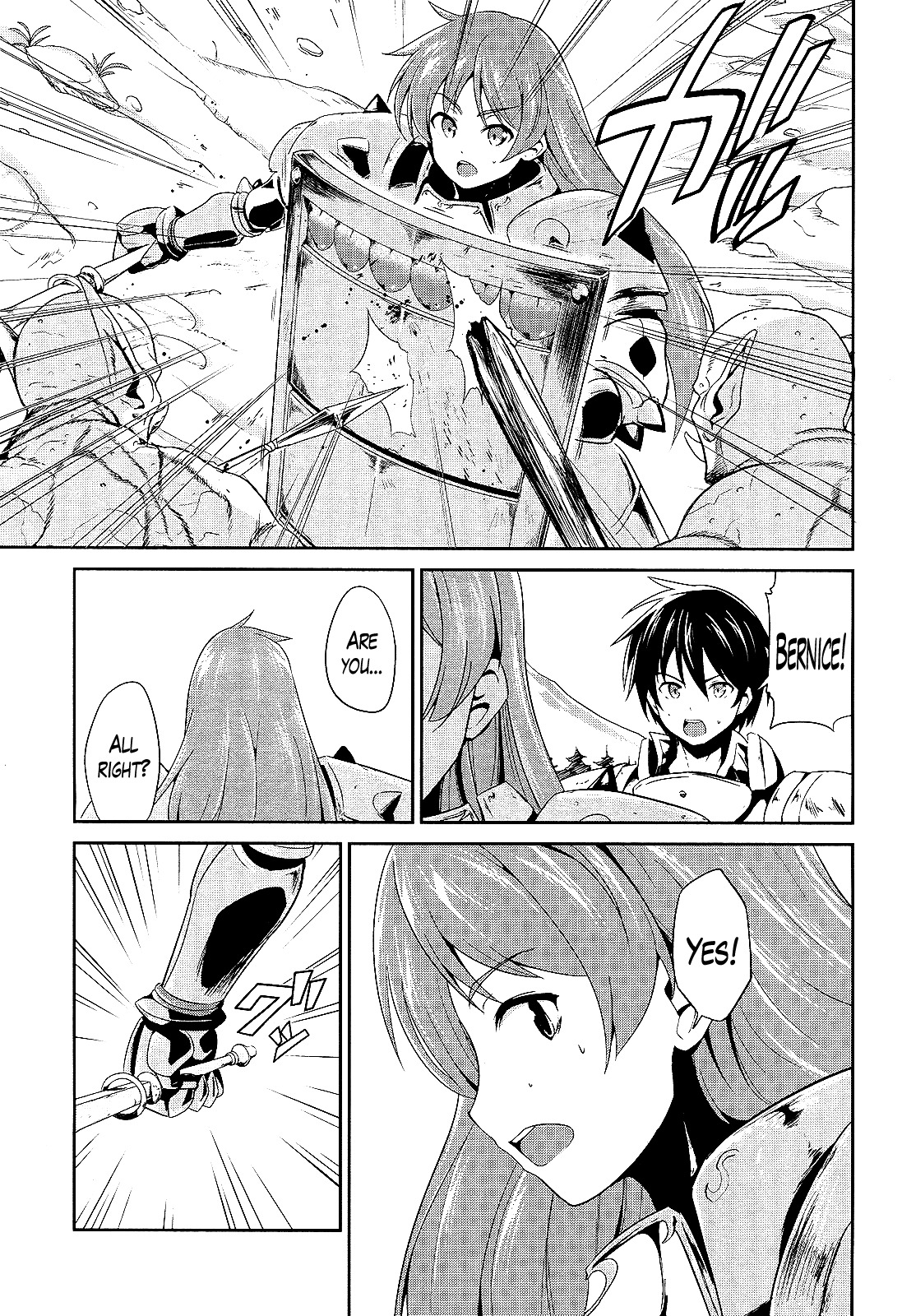 Sennen Sensou Aigis - Eiyuu no Kizuna Chapter 4 page 29 - Chapter 4