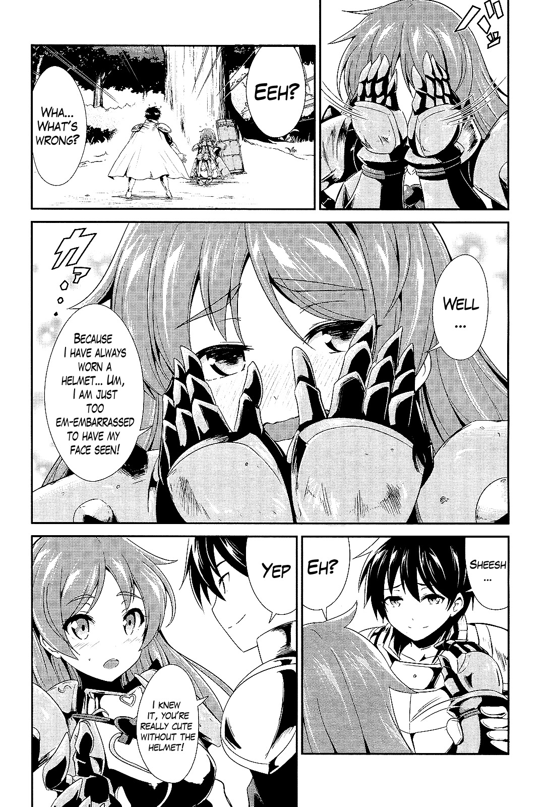 Sennen Sensou Aigis - Eiyuu no Kizuna Chapter 4 page 32 - Chapter 4