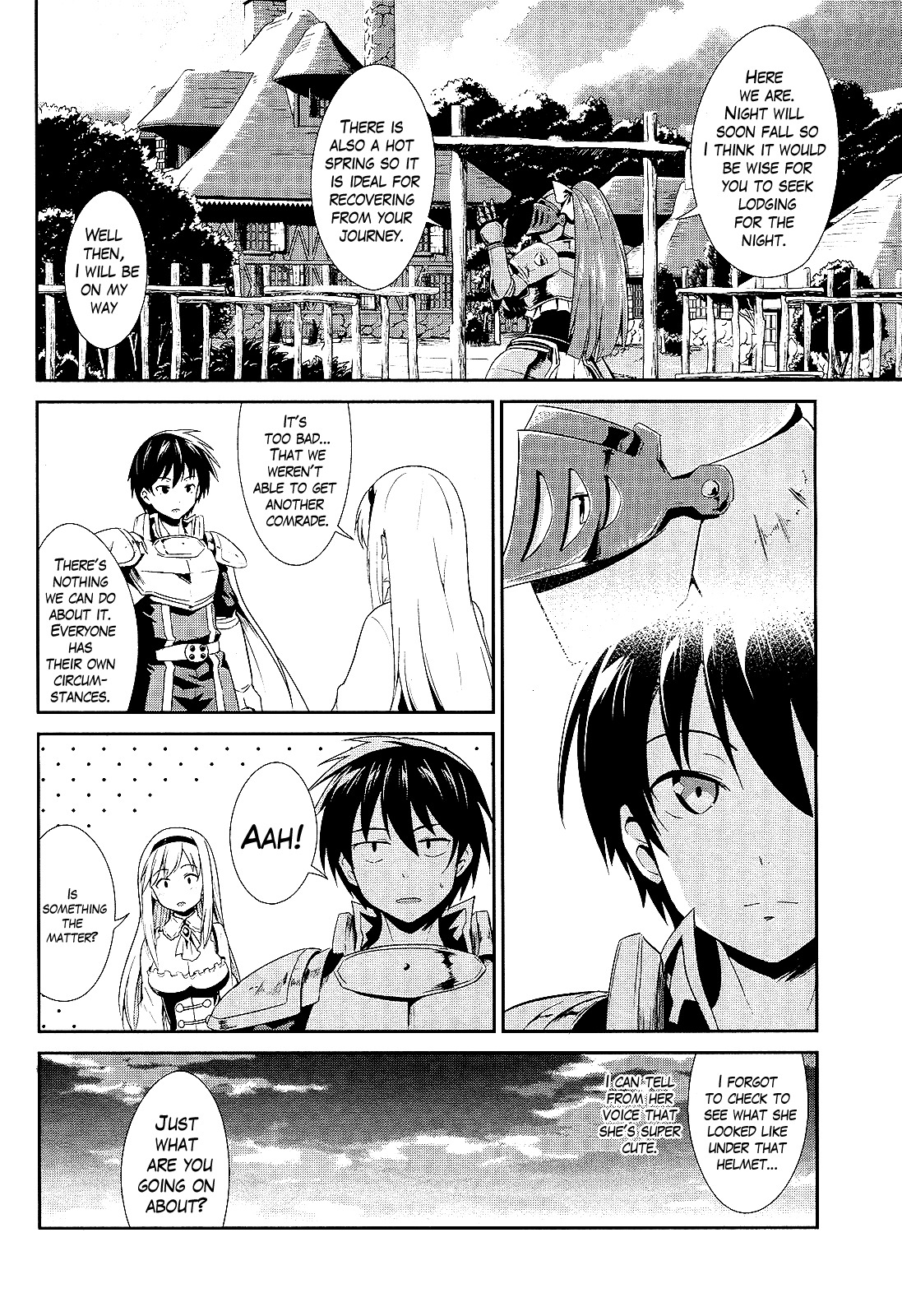 Sennen Sensou Aigis - Eiyuu no Kizuna Chapter 4 page 8 - Chapter 4