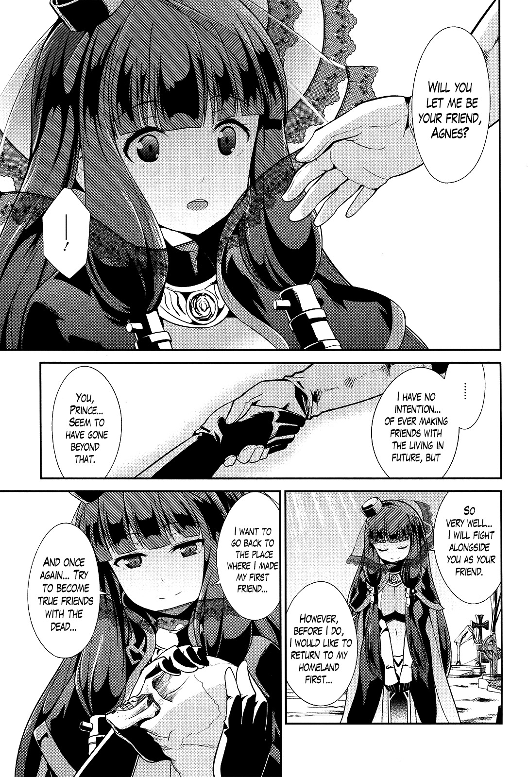 Sennen Sensou Aigis - Eiyuu no Kizuna Chapter 5 page 31 - Chapter 5