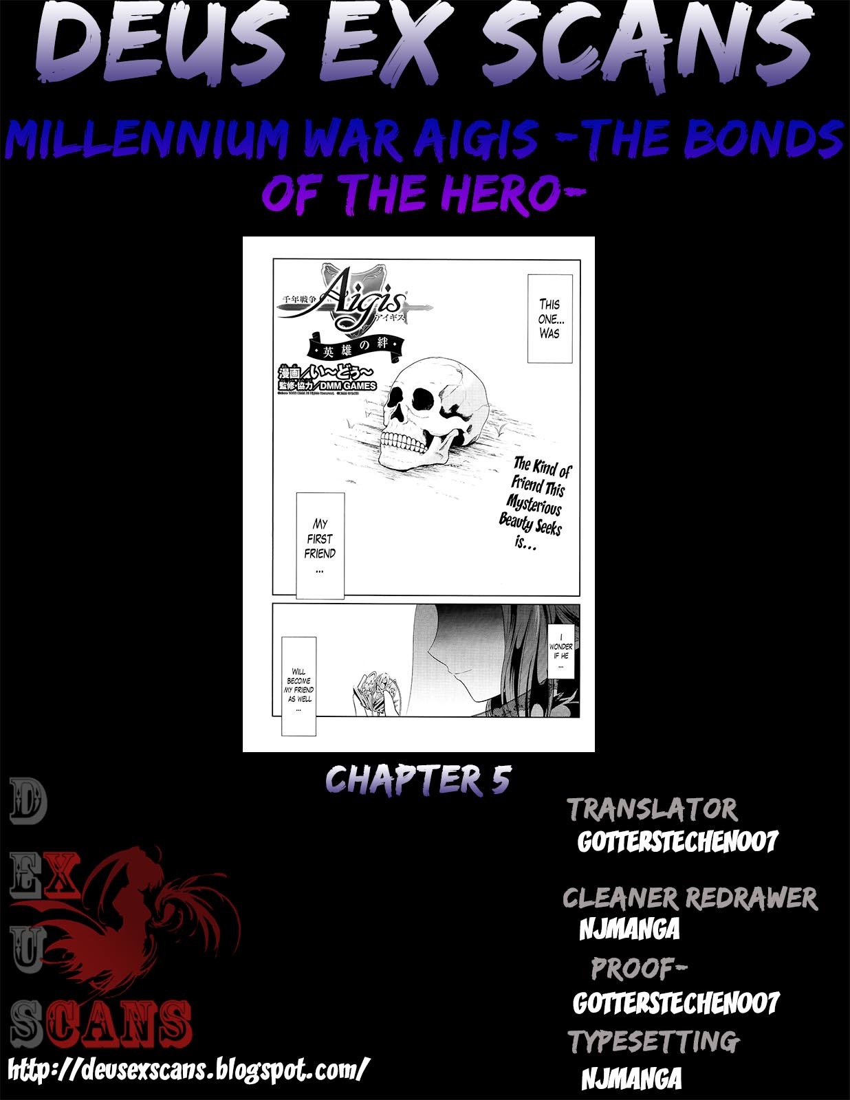 Sennen Sensou Aigis - Eiyuu no Kizuna Chapter 5 page 33 - Chapter 5