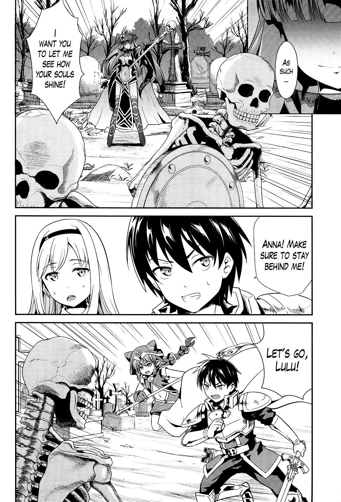 Sennen Sensou Aigis - Eiyuu no Kizuna Chapter 5 page 8 - Chapter 5