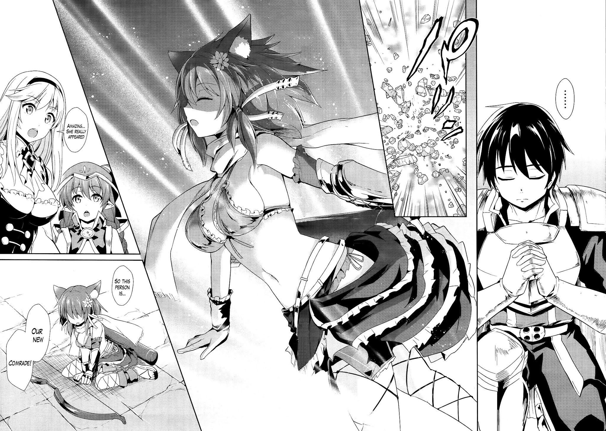 Sennen Sensou Aigis - Eiyuu no Kizuna Chapter 6 page 19 - Chapter 6
