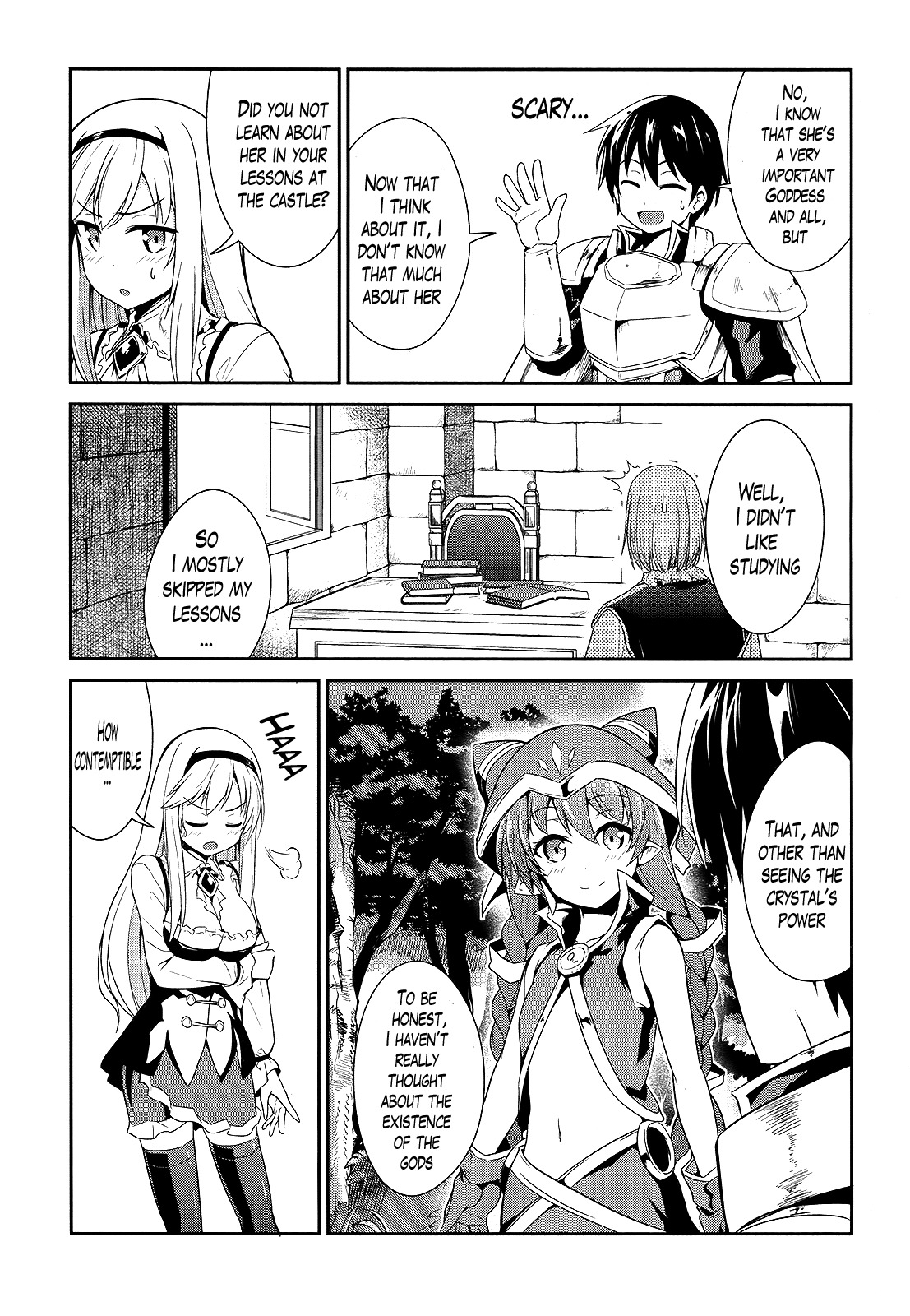 Sennen Sensou Aigis - Eiyuu no Kizuna Chapter 6 page 5 - Chapter 6