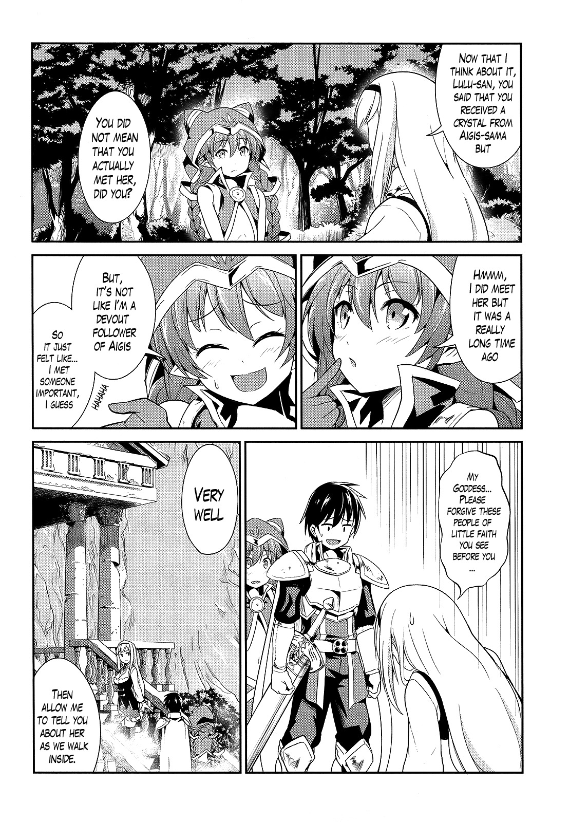 Sennen Sensou Aigis - Eiyuu no Kizuna Chapter 6 page 6 - Chapter 6