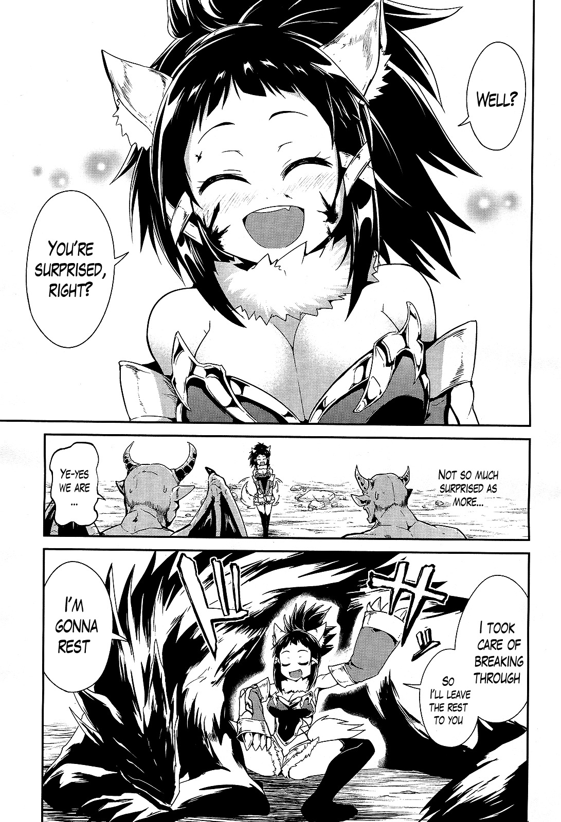 Sennen Sensou Aigis - Eiyuu no Kizuna Chapter 7 page 11 - Chapter 7