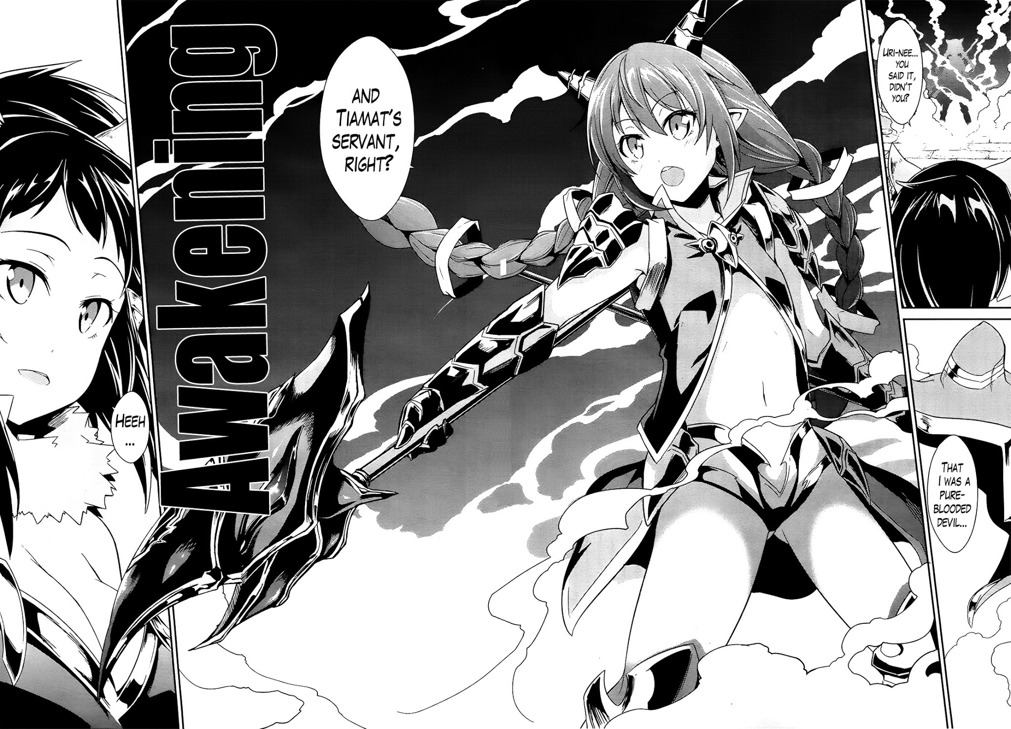 Sennen Sensou Aigis - Eiyuu no Kizuna Chapter 9 page 34 - Chapter 9