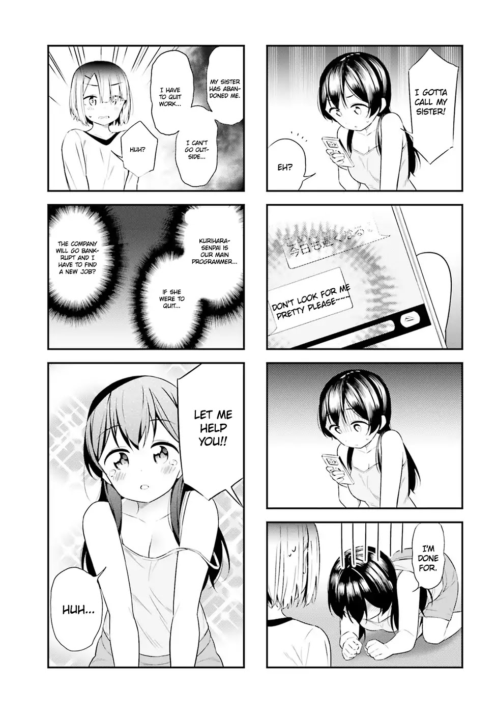 Senpai Can't Change Her Clothes Chapter 1 page 9 - Chapter 1