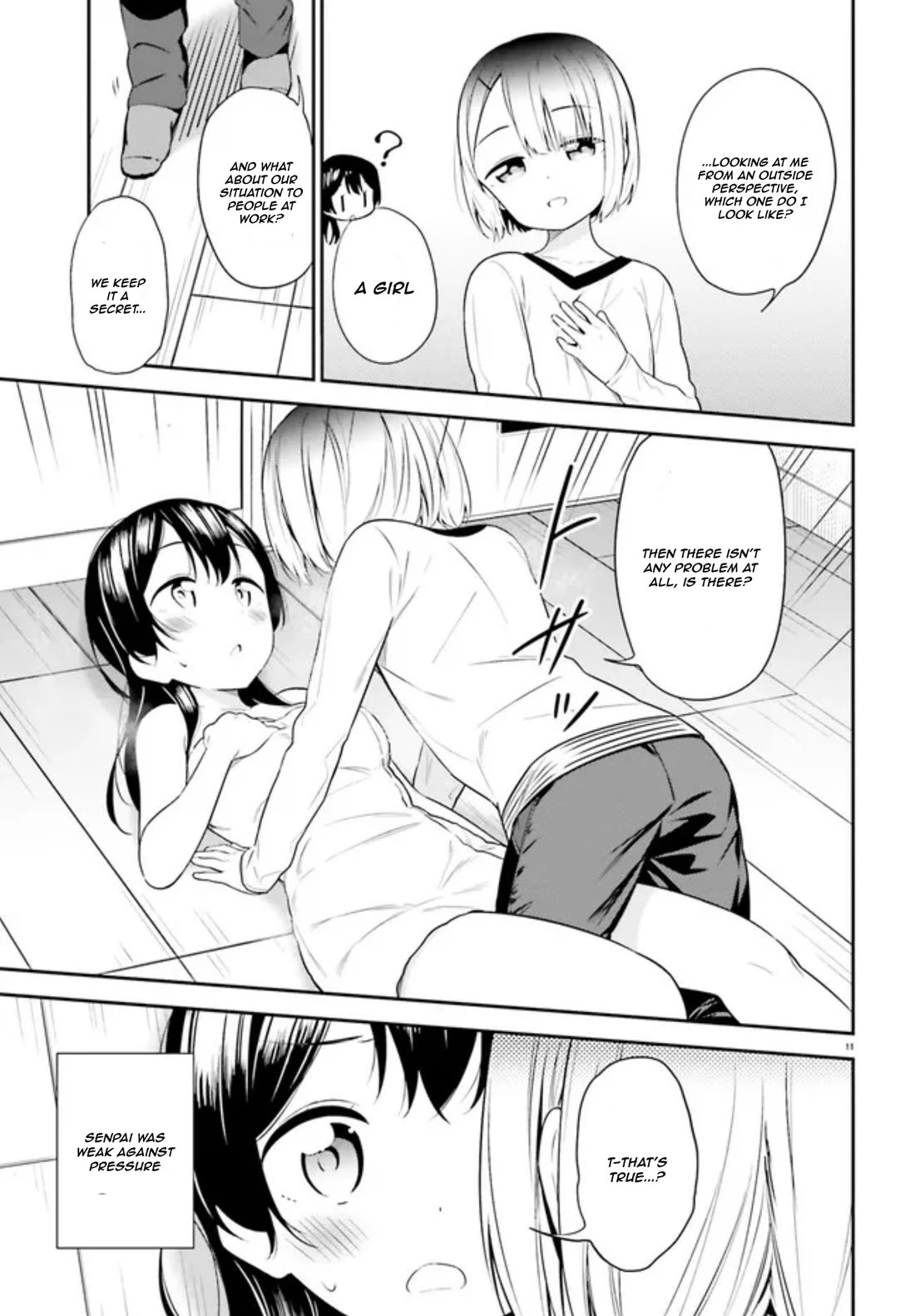 Senpai Can't Change Her Clothes Chapter 2 page 11 - Chapter 2