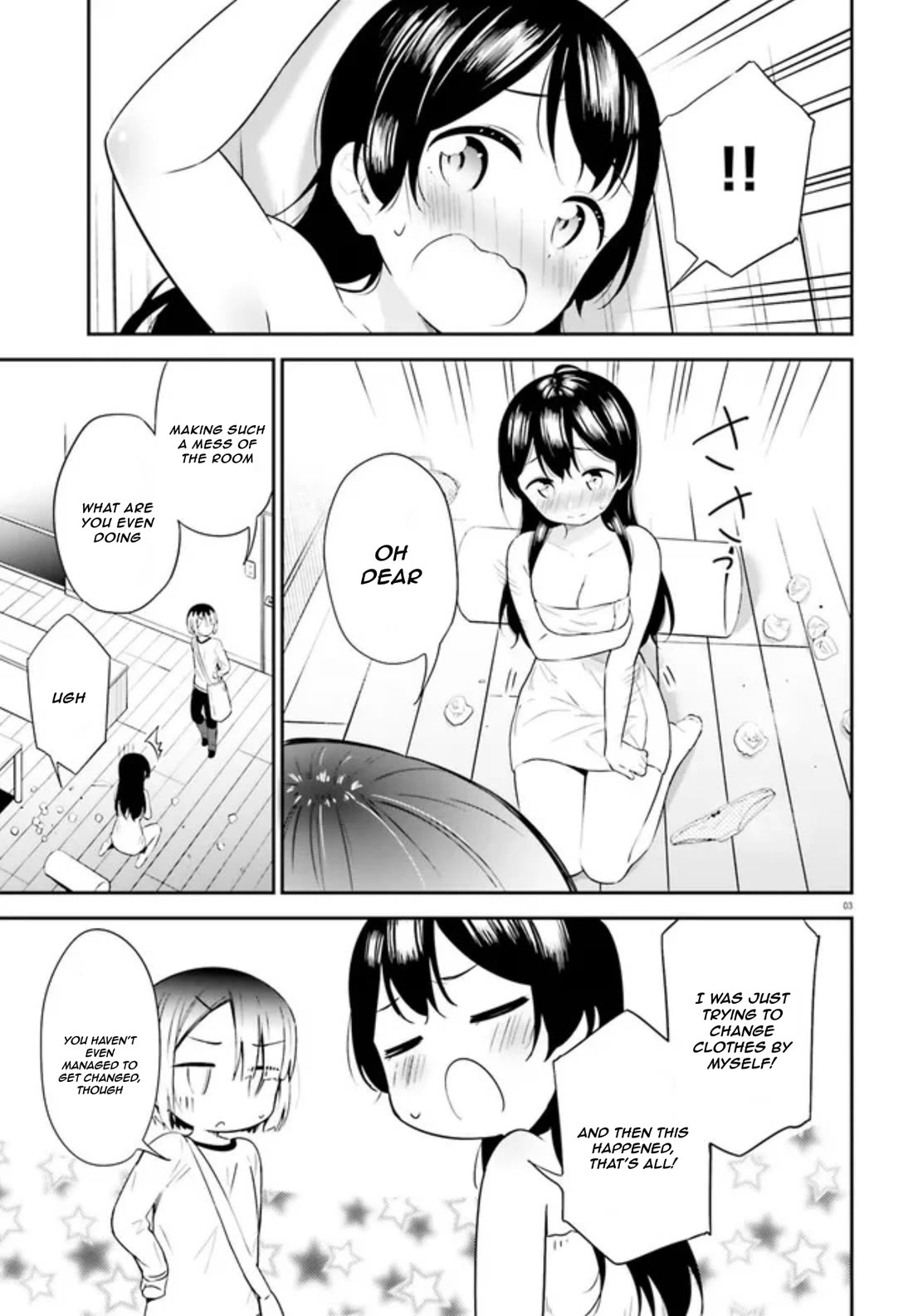 Senpai Can't Change Her Clothes Chapter 2 page 3 - Chapter 2