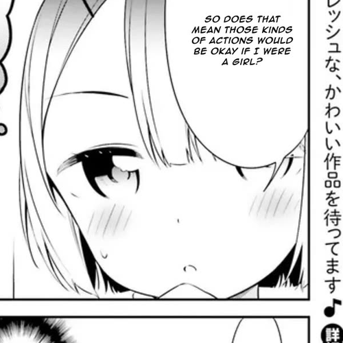 Senpai Can't Change Her Clothes Chapter 2 cover