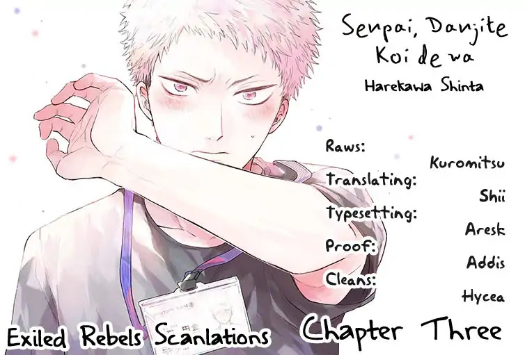 Senpai, Danjite Koidewa! Chapter 3 page 3 - Chapter 3