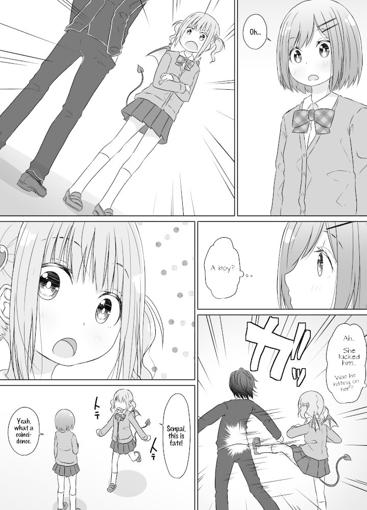 Senpai Doesn't Want To Fall For Her Kouhai Chapter 5 page 1 - Chapter 5