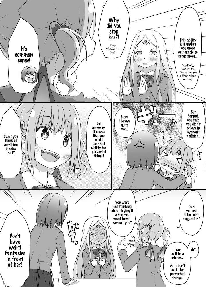 Senpai Doesn't Want To Fall For Her Kouhai Chapter 6 page 4 - Chapter 6