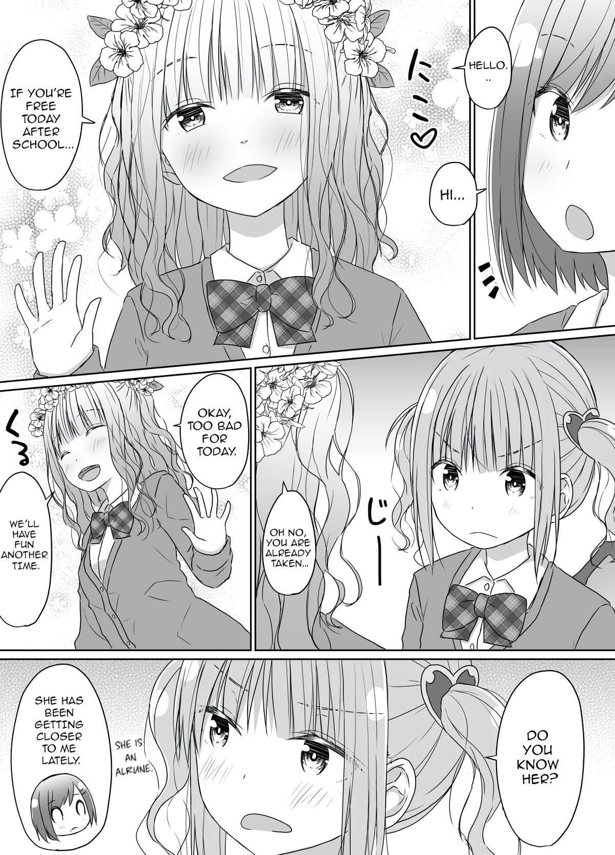 Senpai Doesn't Want To Fall For Her Kouhai Chapter 9 page 1 - Chapter 9