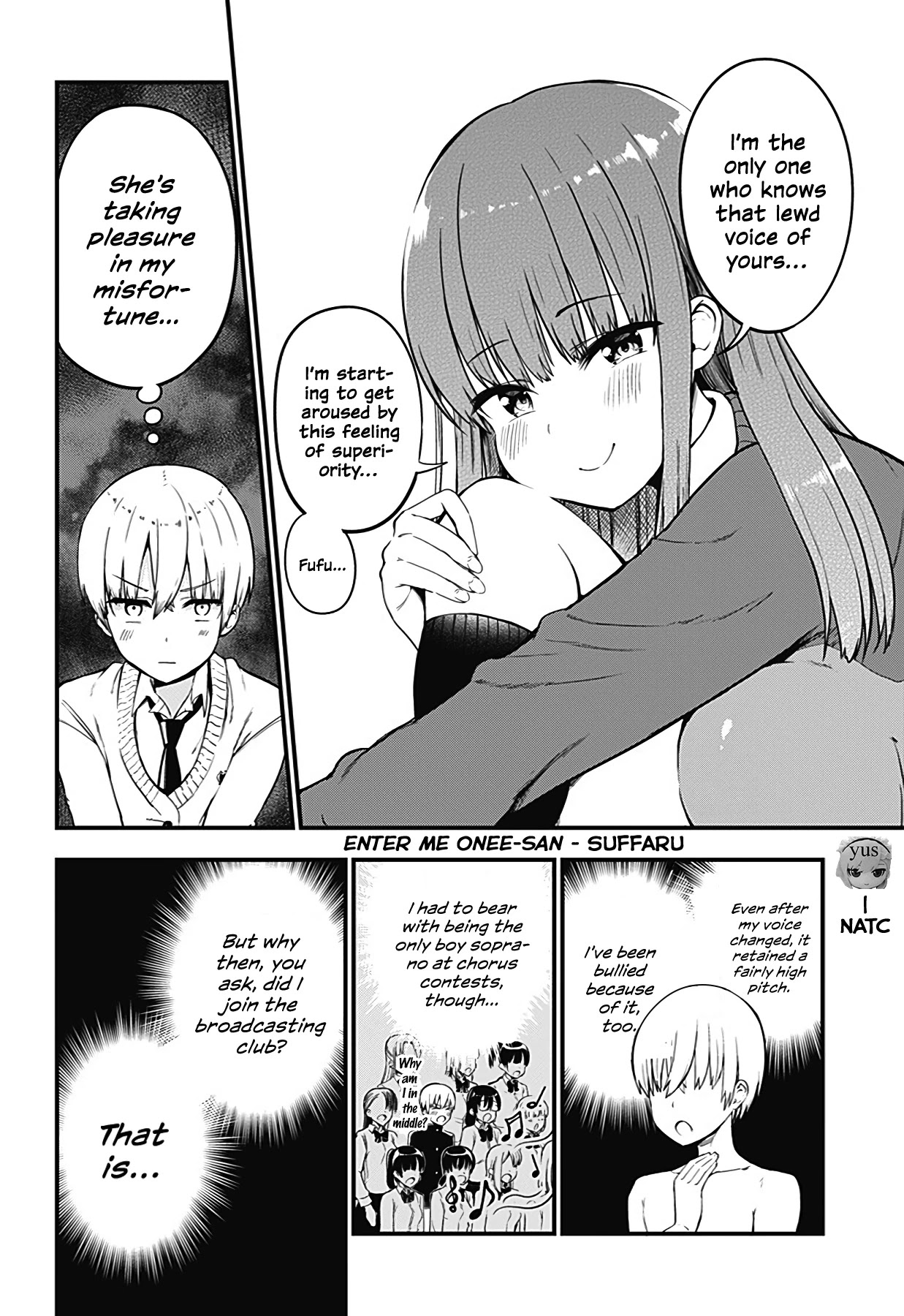 Senpai! Don't Be Comforted By My Voice! Chapter 1 page 7 - Chapter 1: track.0