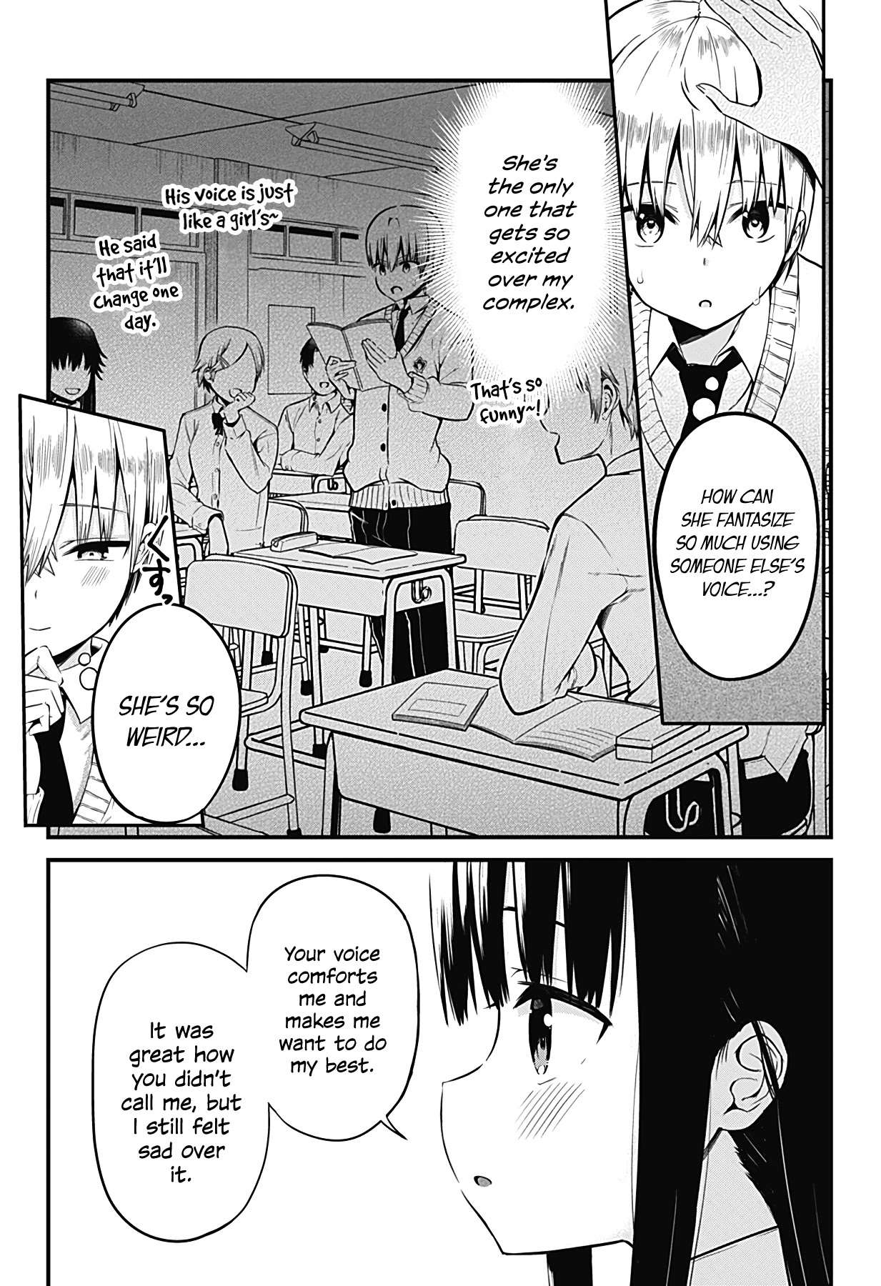Senpai! Don't Be Comforted By My Voice! Chapter 2 page 21 - Chapter 2: track.1