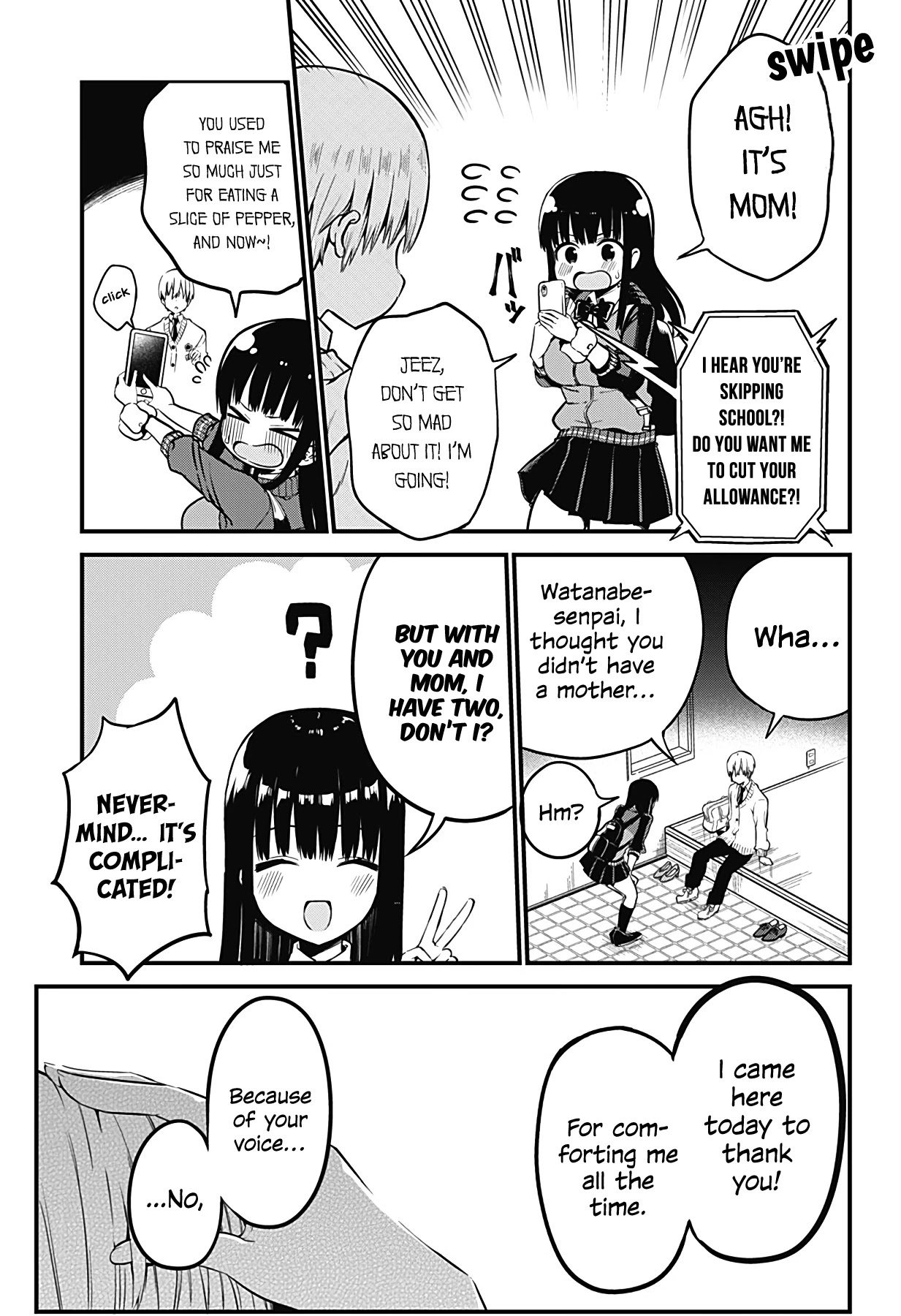 Senpai! Don't Be Comforted By My Voice! Chapter 2 page 23 - Chapter 2: track.1